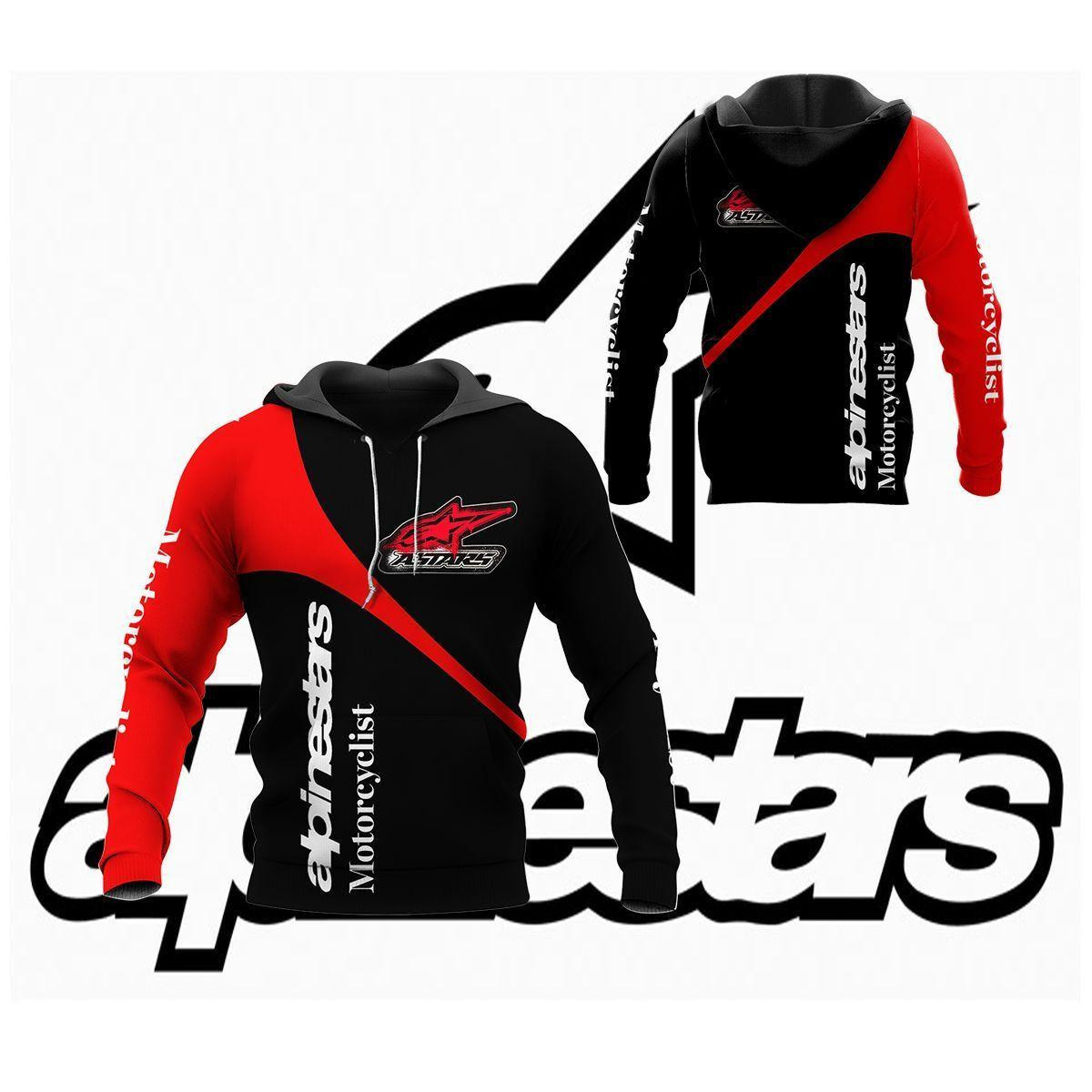 Alpinestars Shirt Fan Gift 87 Version Unisex 3d Hoodie Zip Hoodie