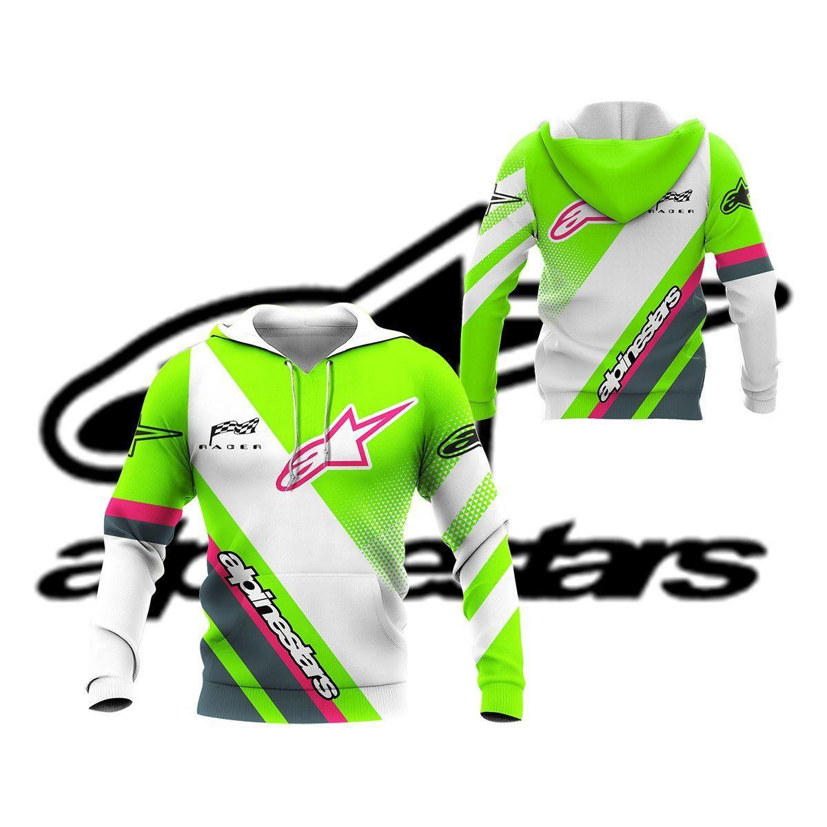 Alpinestars Shirt Fan Gift 876 Version Unisex 3d Hoodie Zip Hoodie