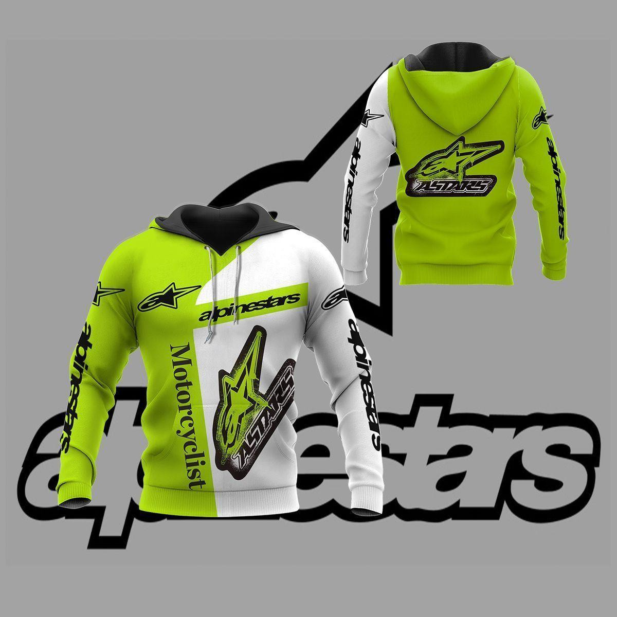Alpinestars Shirt Fan Gift 878 Version Unisex 3d Hoodie Zip Hoodie