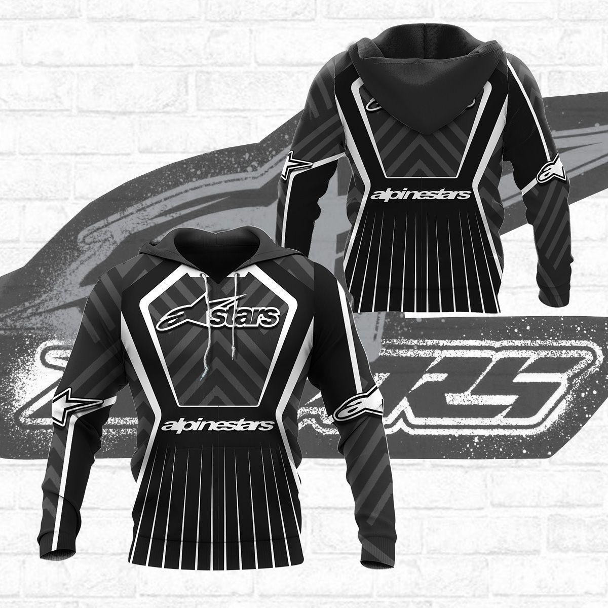 Alpinestars Shirt Fan Gift 882 Version Unisex 3d Hoodie Zip Hoodie
