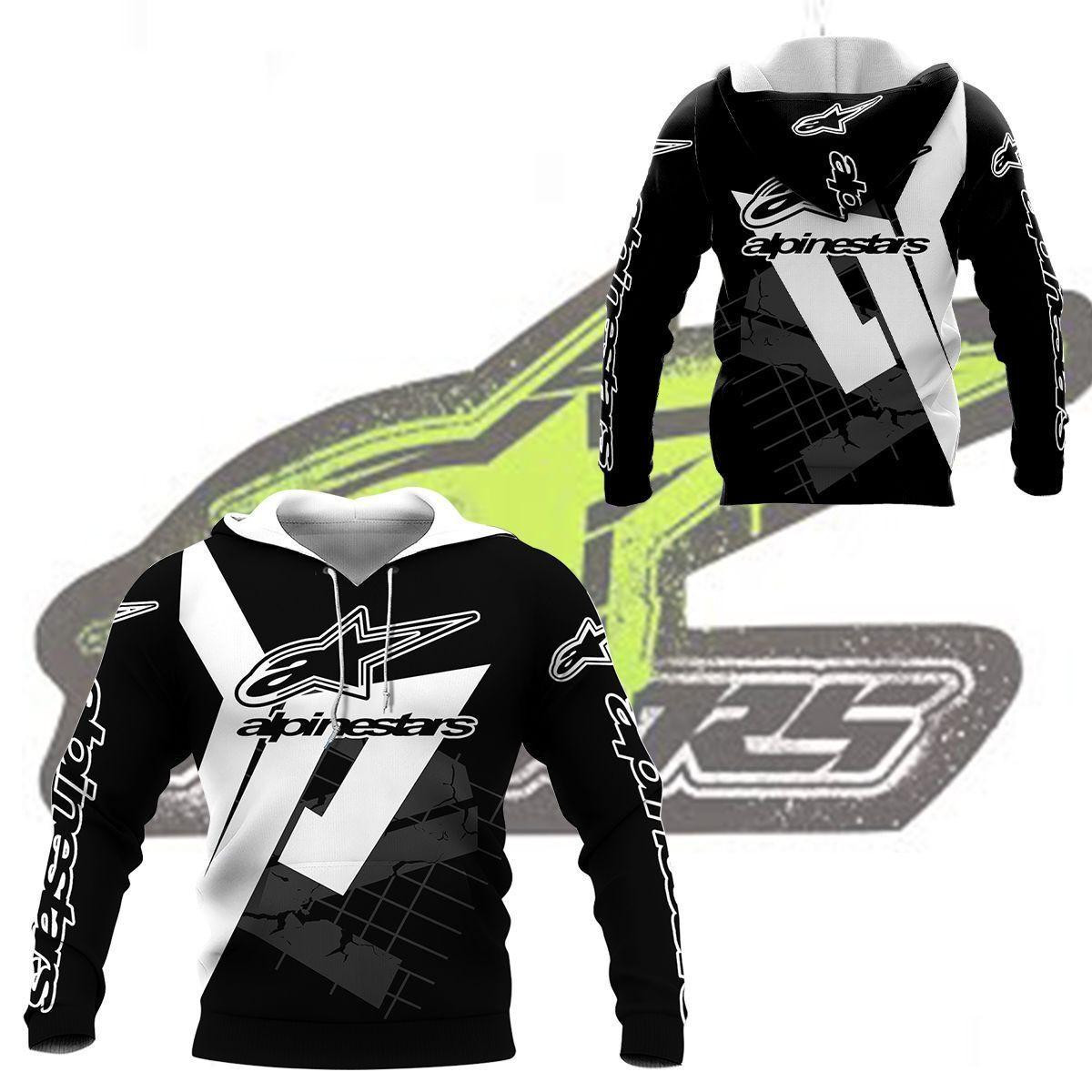 Alpinestars Shirt Fan Gift 883 Version Unisex 3d Hoodie Zip Hoodie