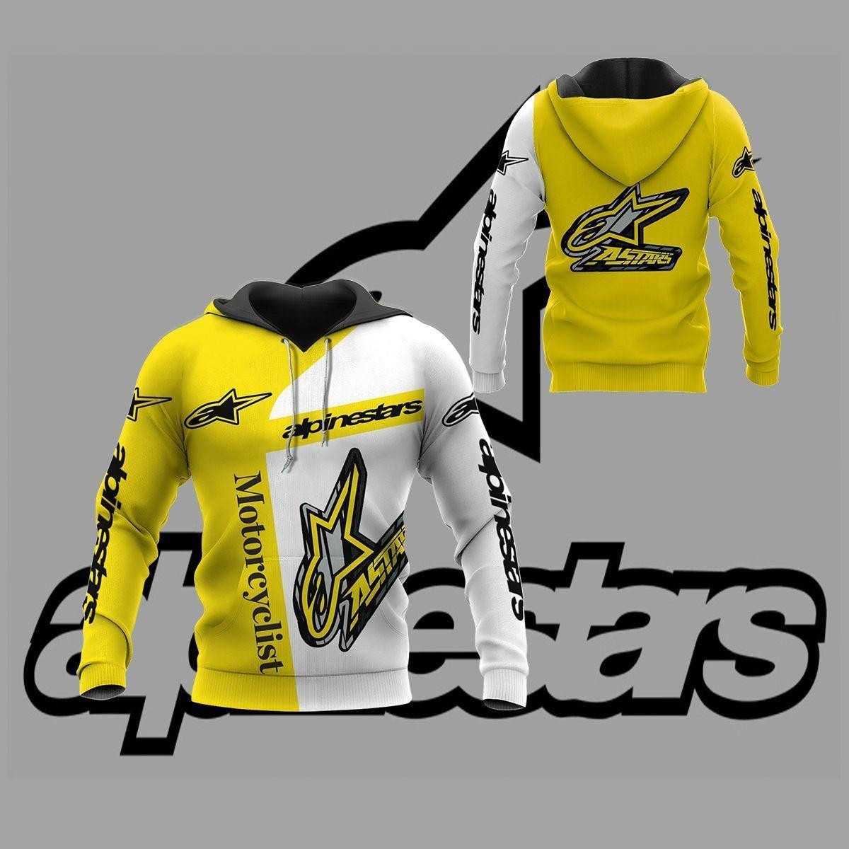 Alpinestars Shirt Fan Gift 887 Version Unisex 3d Hoodie Zip Hoodie