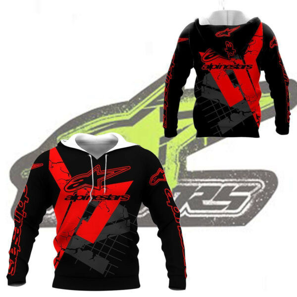 Alpinestars Shirt Fan Gift 888 Version Unisex 3d Hoodie Zip Hoodie 1387