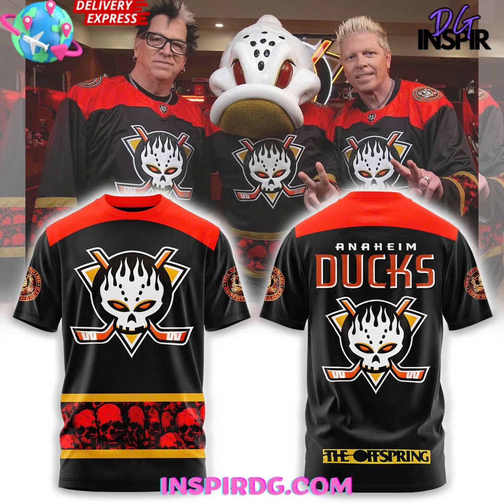 Anaheim Ducks x Offspring Special T-Shirt Premium Merchandise