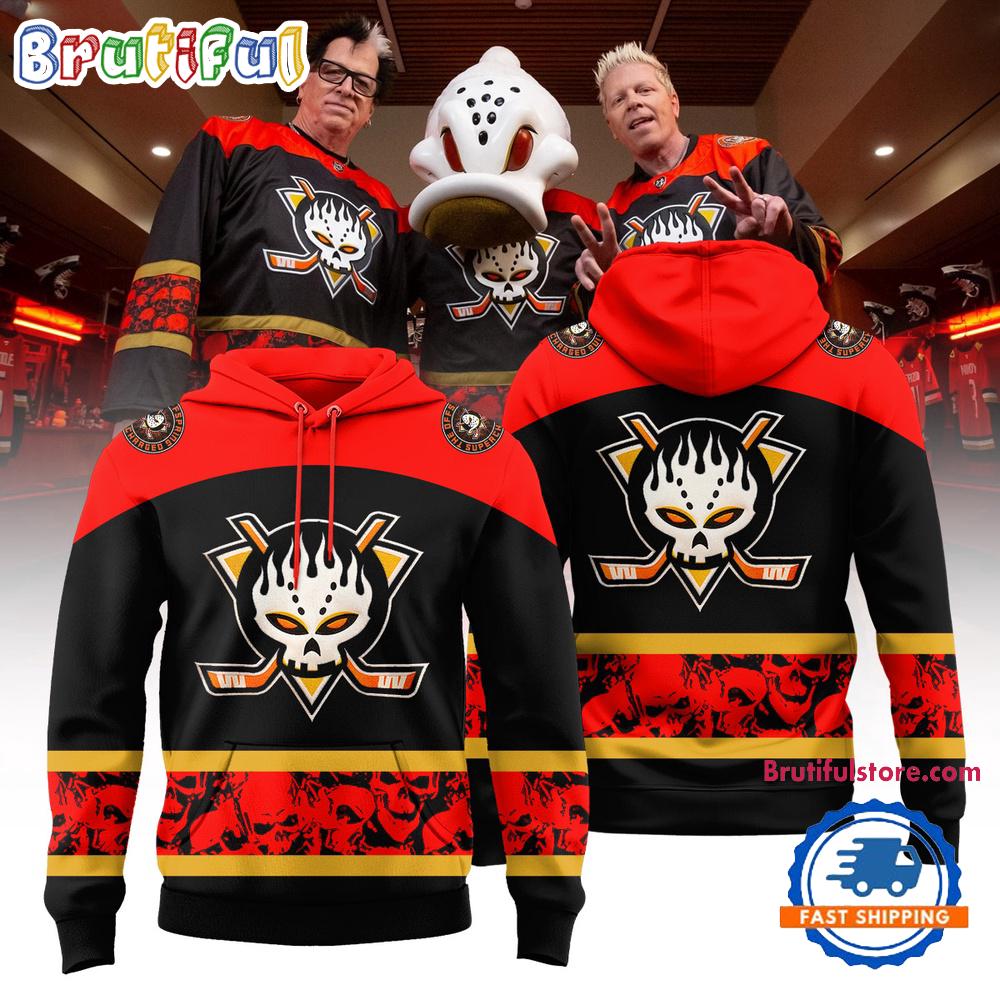 Anaheim Ducks x The Offspring 2025 New Limited Edition Hoodie