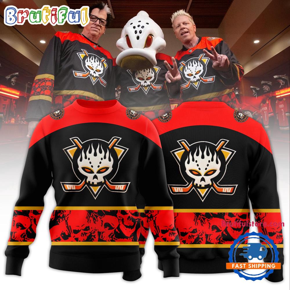 Anaheim Ducks x The Offspring 2025 New Limited Edition Sweatshirt