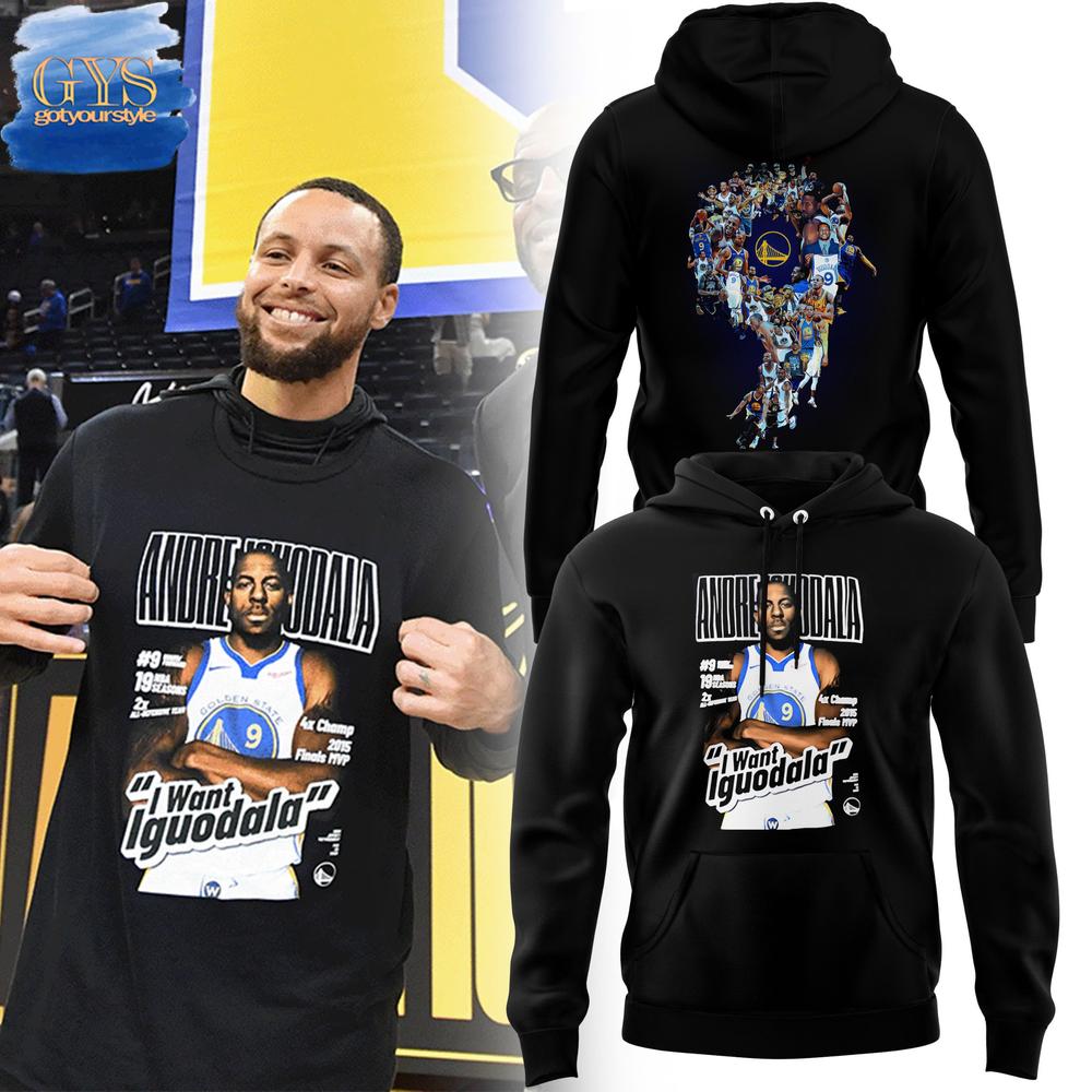 Andre Iguodala 9 Forever Premium Limited Pullover Hoodie