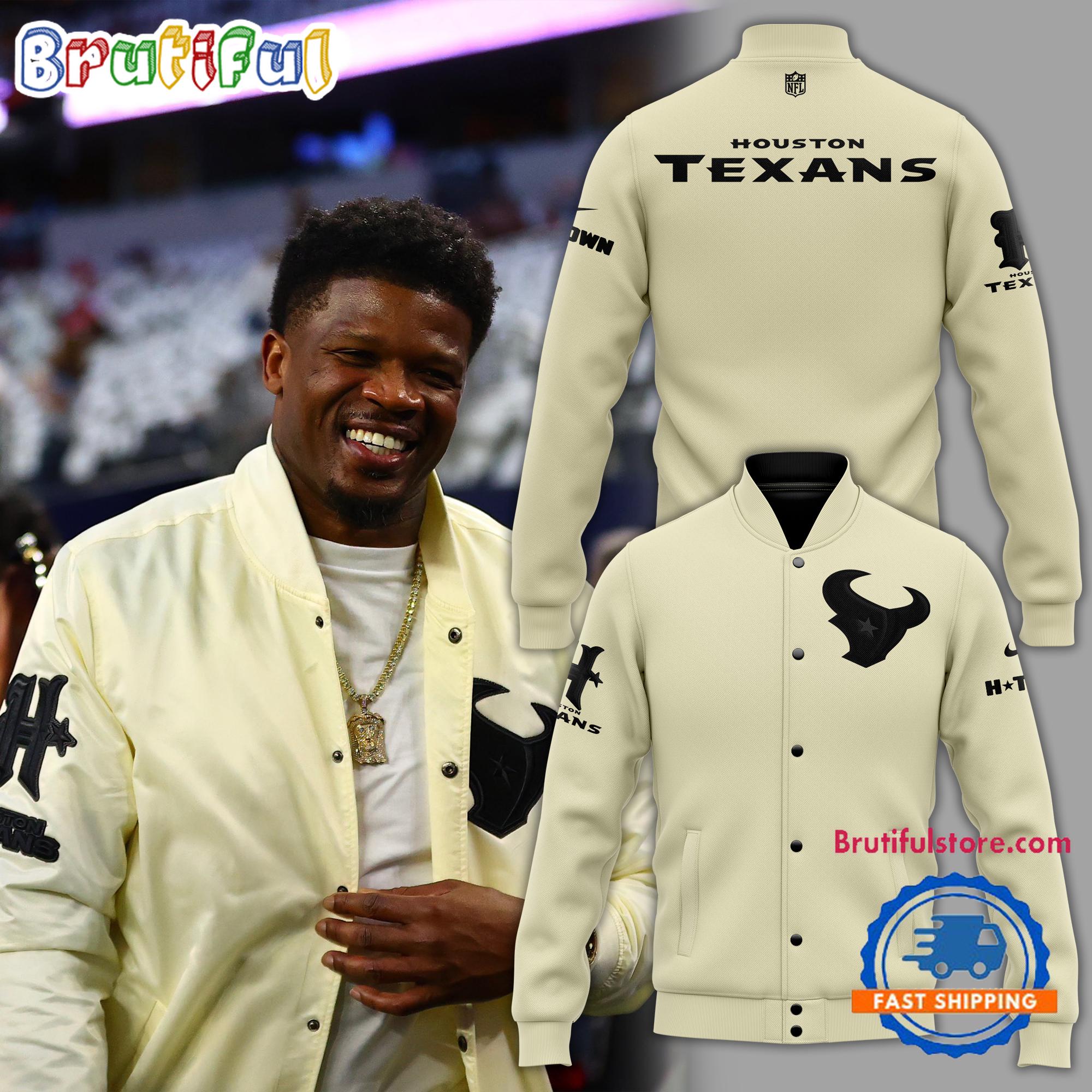 Andre Johnson Houston Texans Limited Edition Baseball Jacket