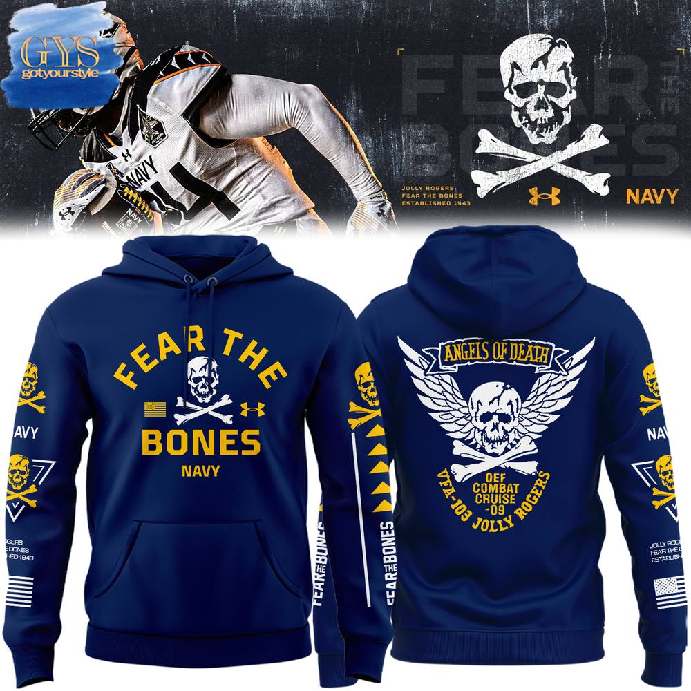 Angel Of Death Navy Limited Edition Hoodie