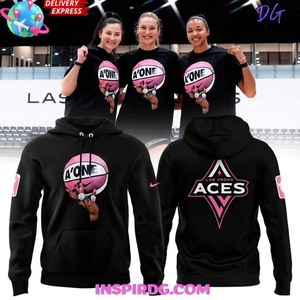 AONE Las Vegas Aces Championship Special Hoodie