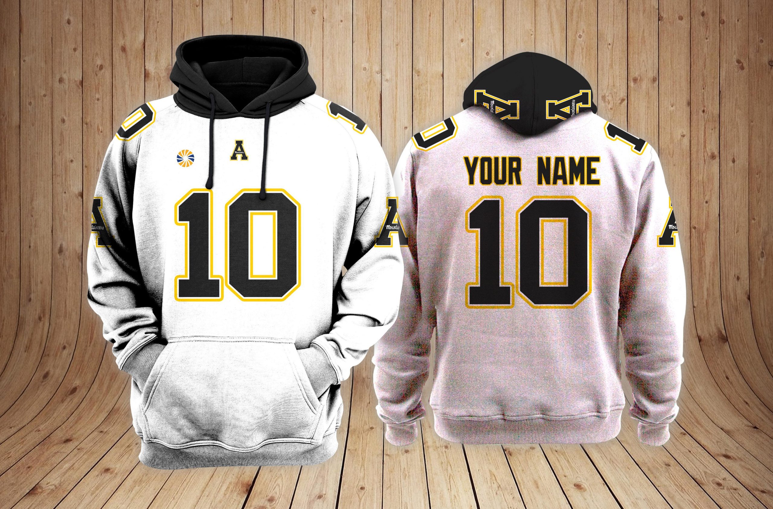 Appalachian State Mountaineers football NCAA Custom 3D Hoodie PT24041