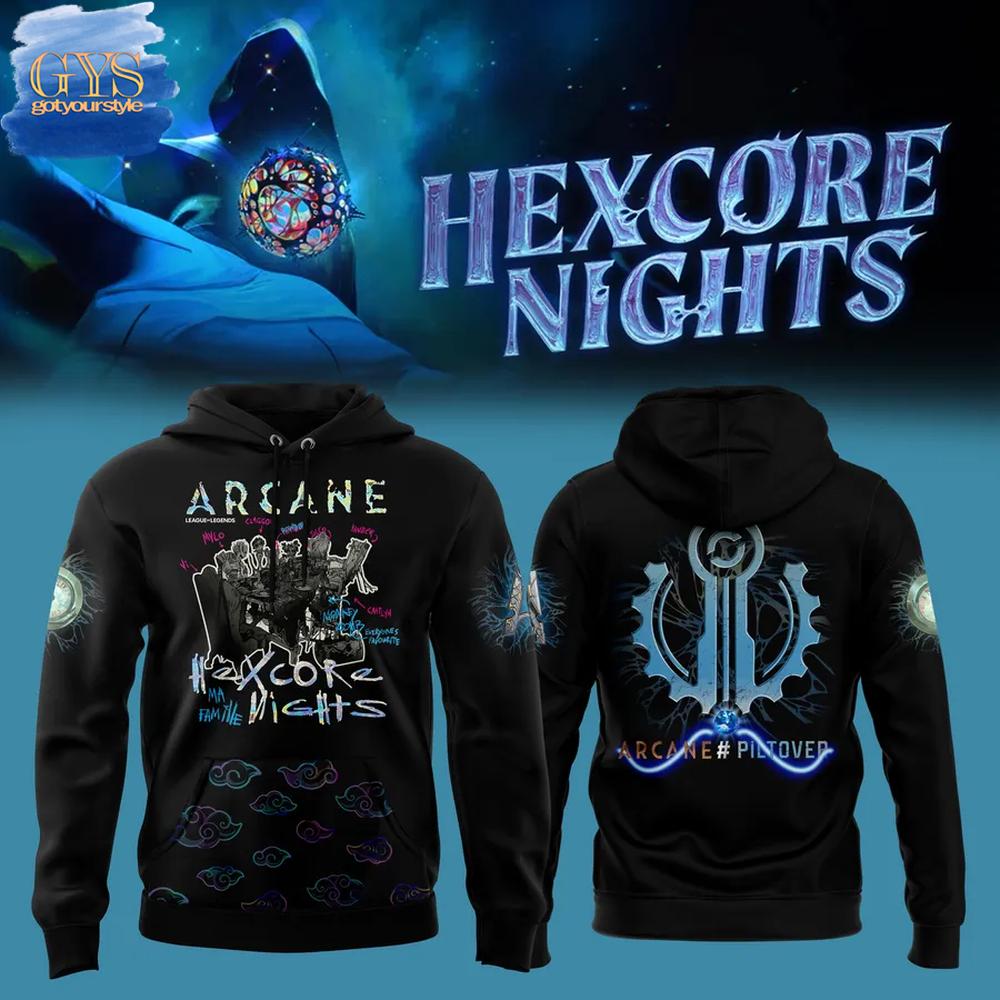 Arcane Hexcore Nights Limited Edition Hoodie Premium Merchandises