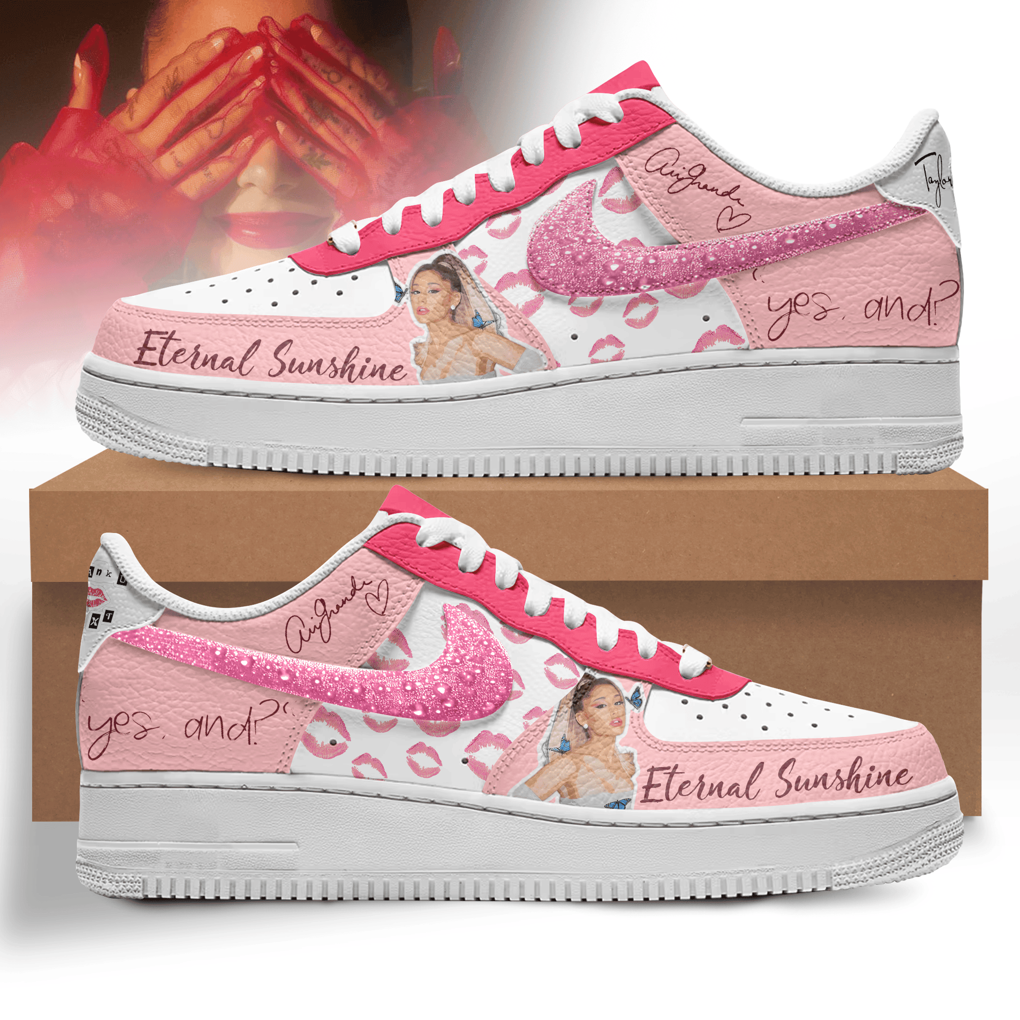 Ariana Grande Air Low-Top Sneakers Shoes For Men And Women