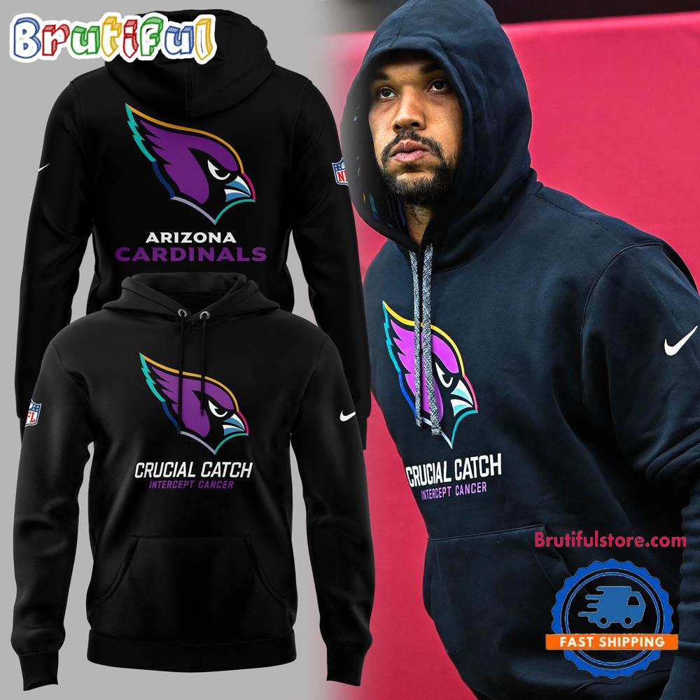 Arizona Cardinals 2024 NFL Crucial Catch Hoodie