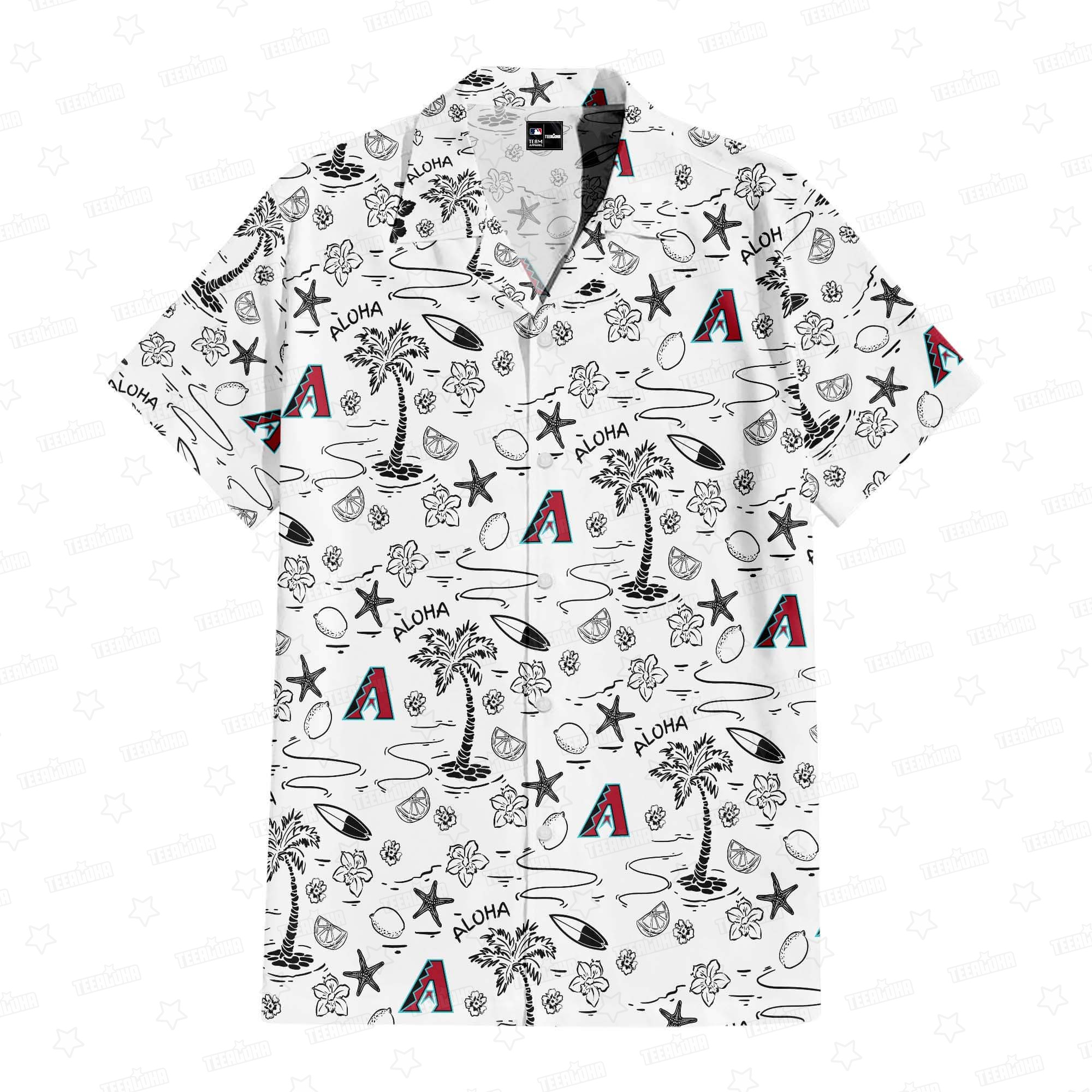 Arizona Diamondbacks Aloha Paradise Aloha Hawaiian Shirt for Men And Women