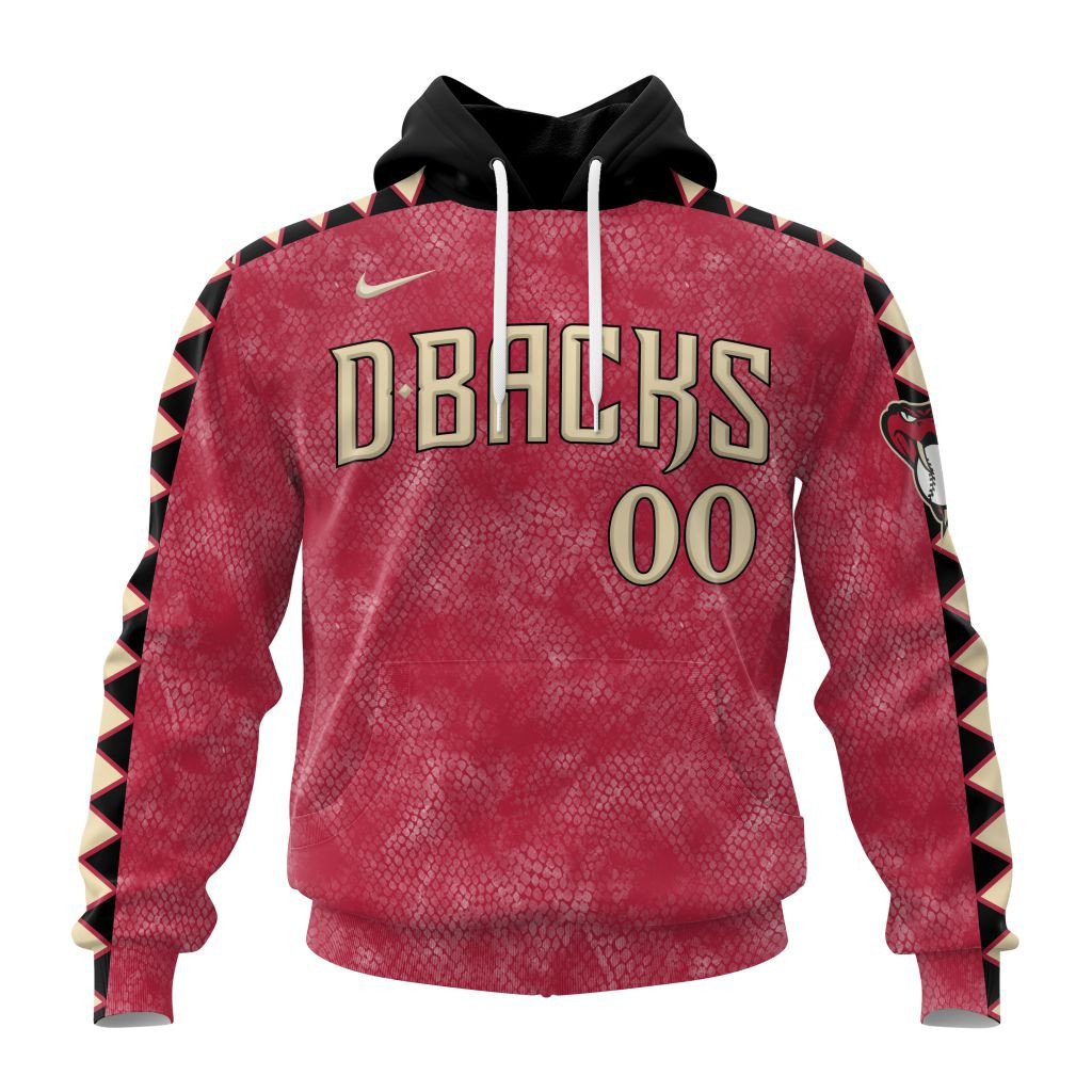 Arizona Diamondbacks Personalized Alternate Design Concept Hoodie