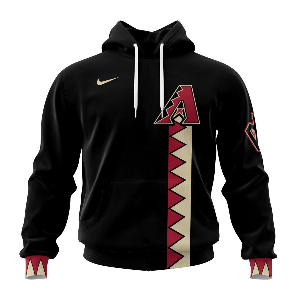Arizona Diamondbacks Personalized Mix Jersey Design Hoodie Premium Merchandise