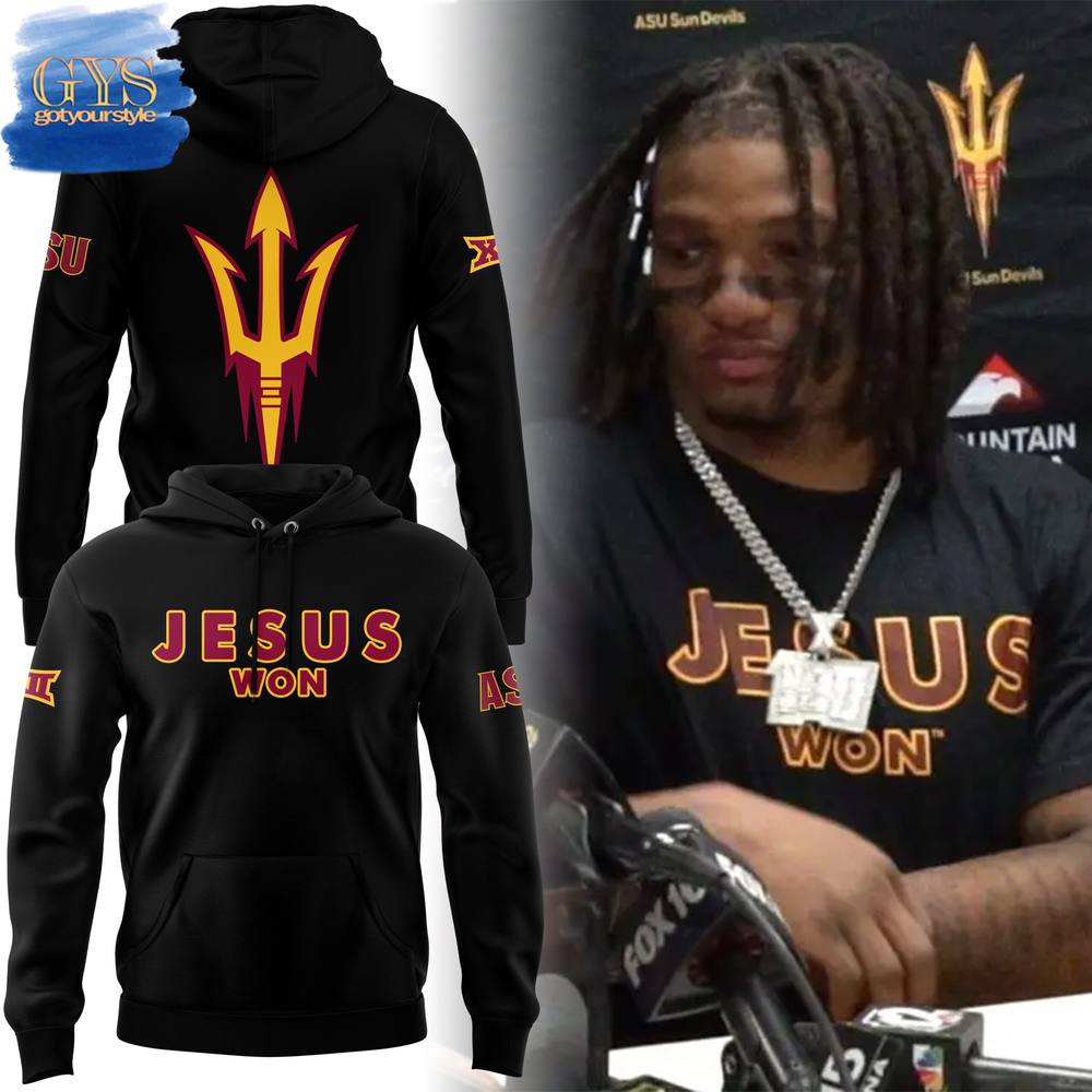 Arizona State Sun Devils Jesus Won 2024 Limited Edition Hoodie
