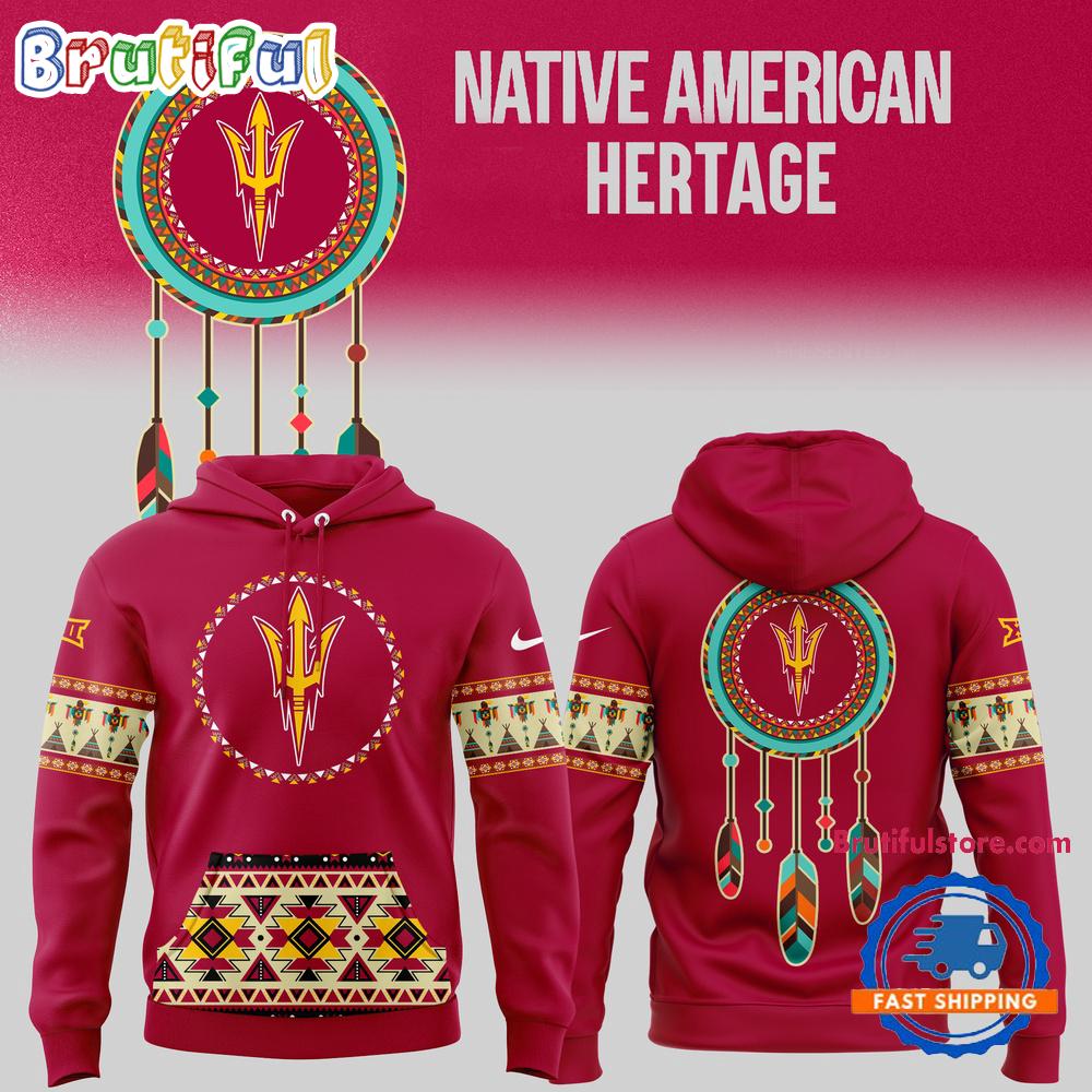 Arizona State Sun Devils Native American Heritage New Hoodie Shirt