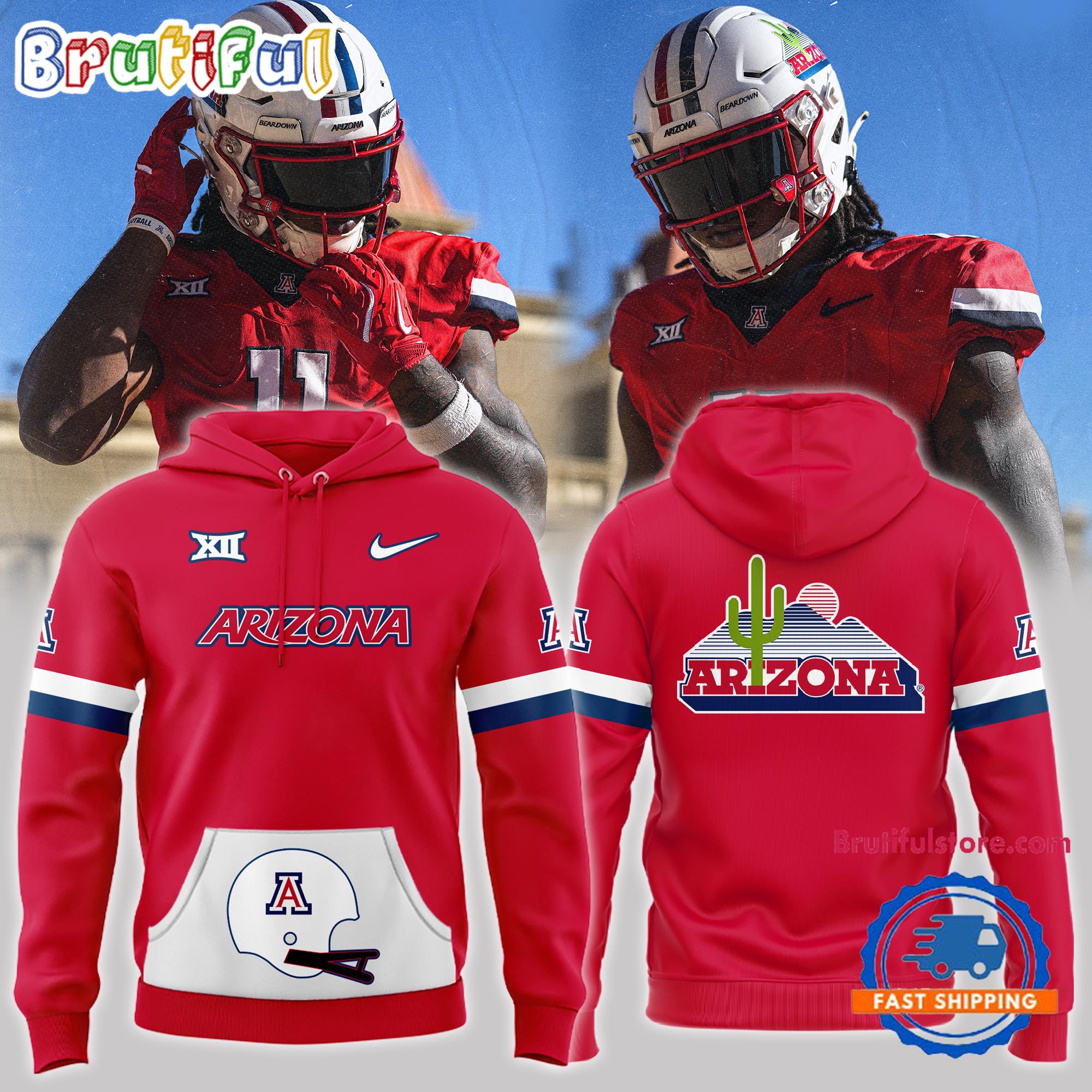Arizona Wildcats Football Team 2024 New Hoodie