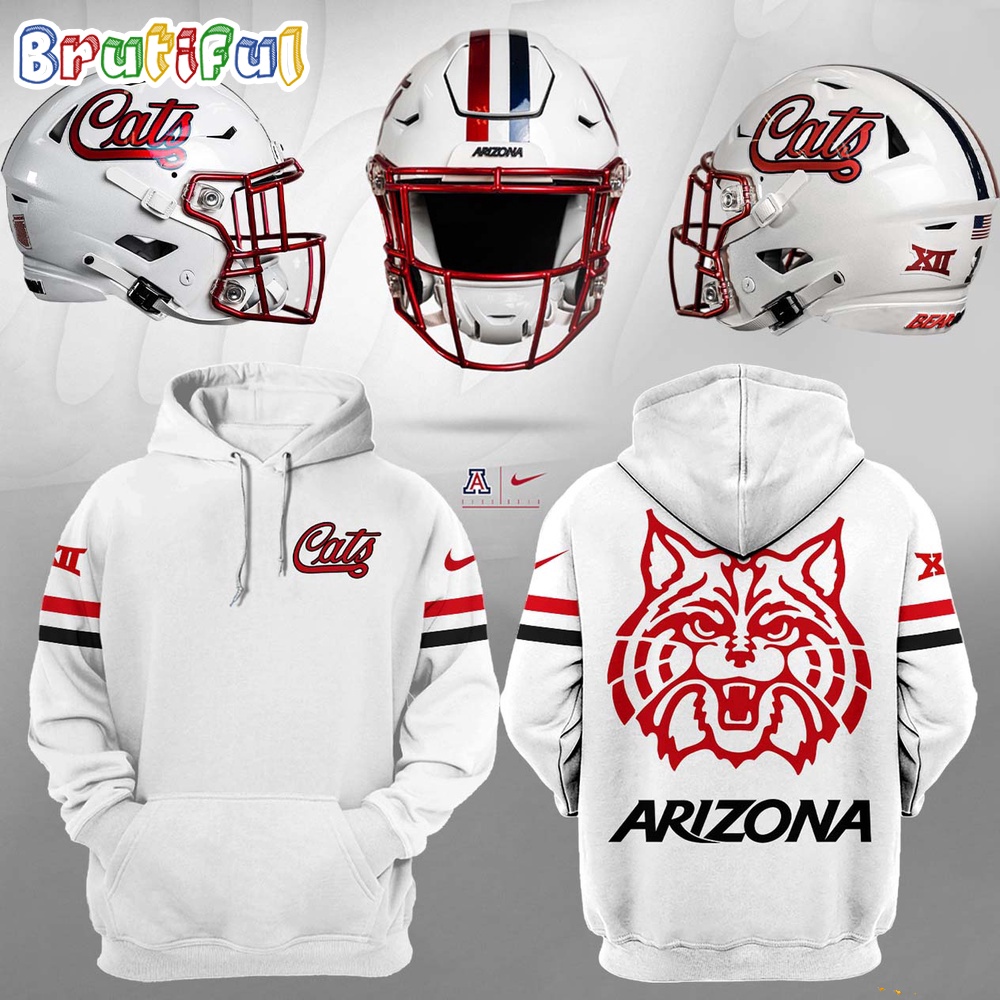 Arizona Wildcats Sport Logo Team Design Hoodie