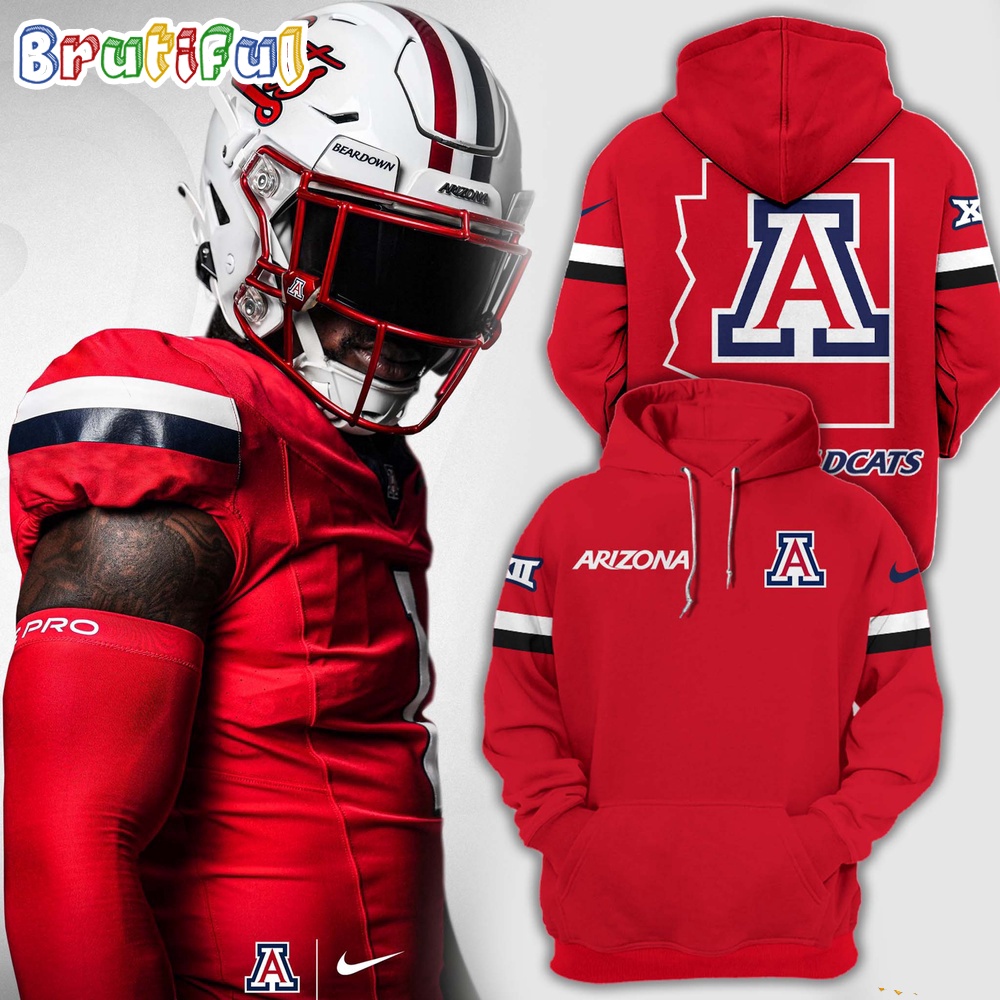 Arizona Wildcats Sport Logo Team Design Hoodie Shirt