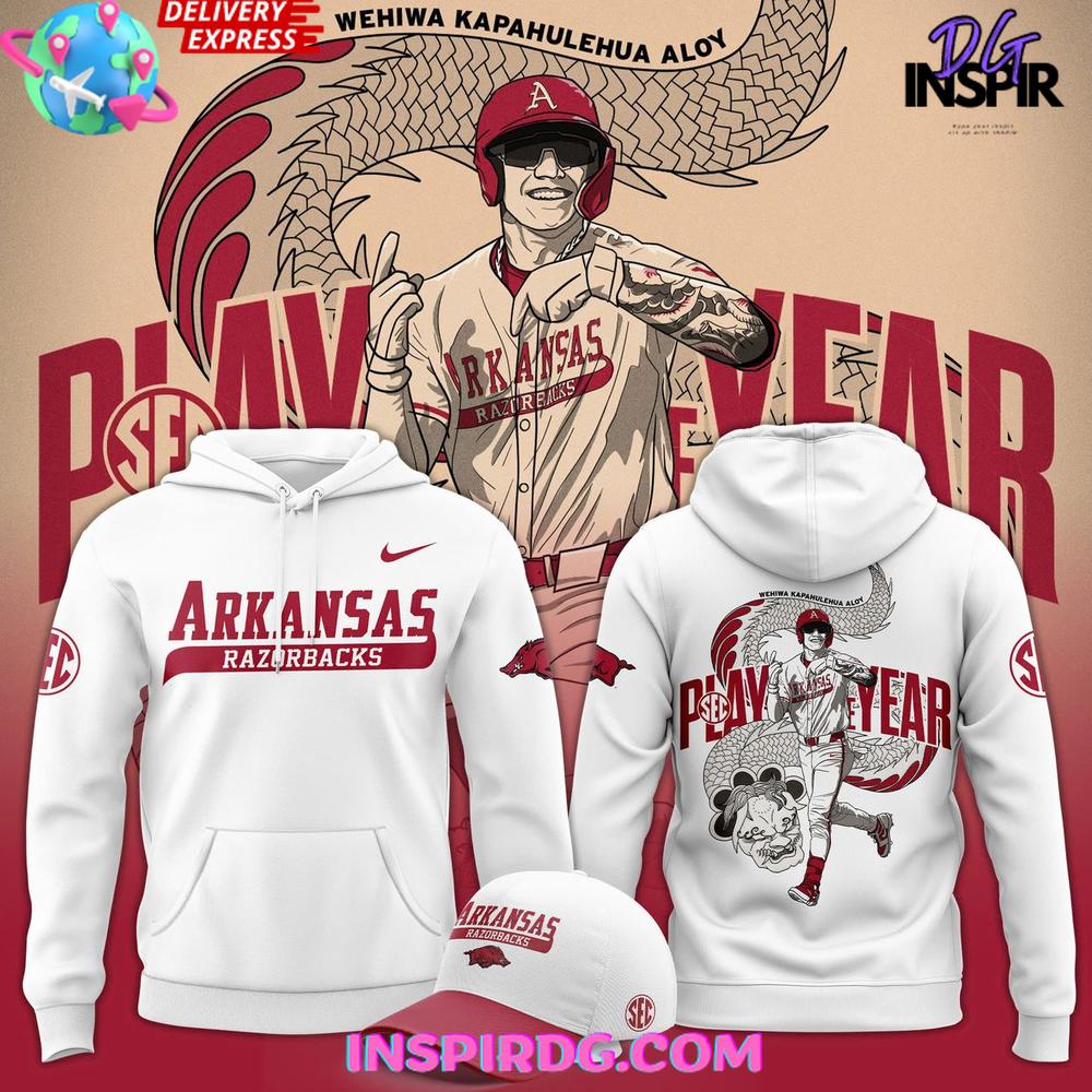 Arkansas Razorbacks Player Of The Year 2025 Special Hoodie Premium Merchandises