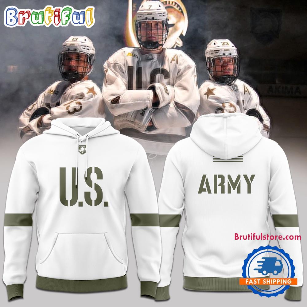 Army Black Knights Special Edition White Alternate Replica Hoodie
