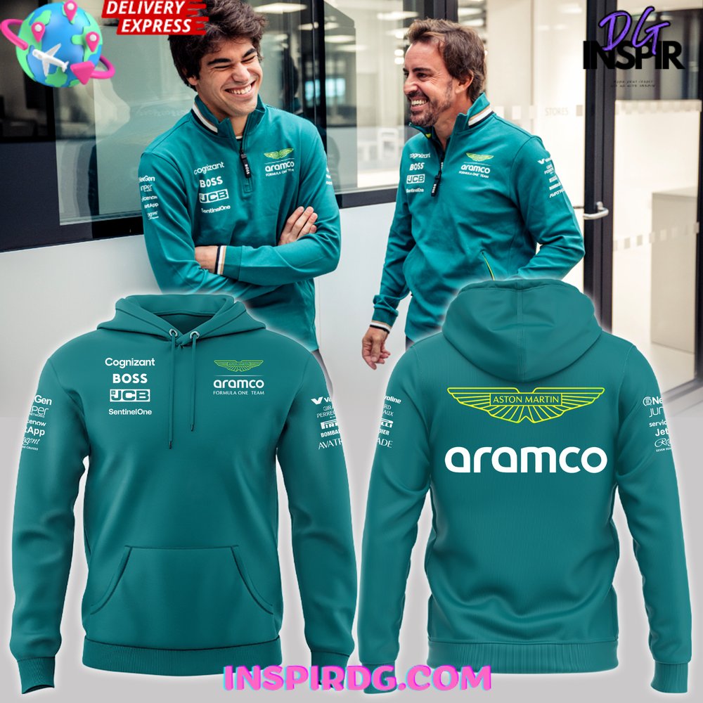 Aston Martin Aramco F1 Team 2025 Hoodie Premium Merchandise