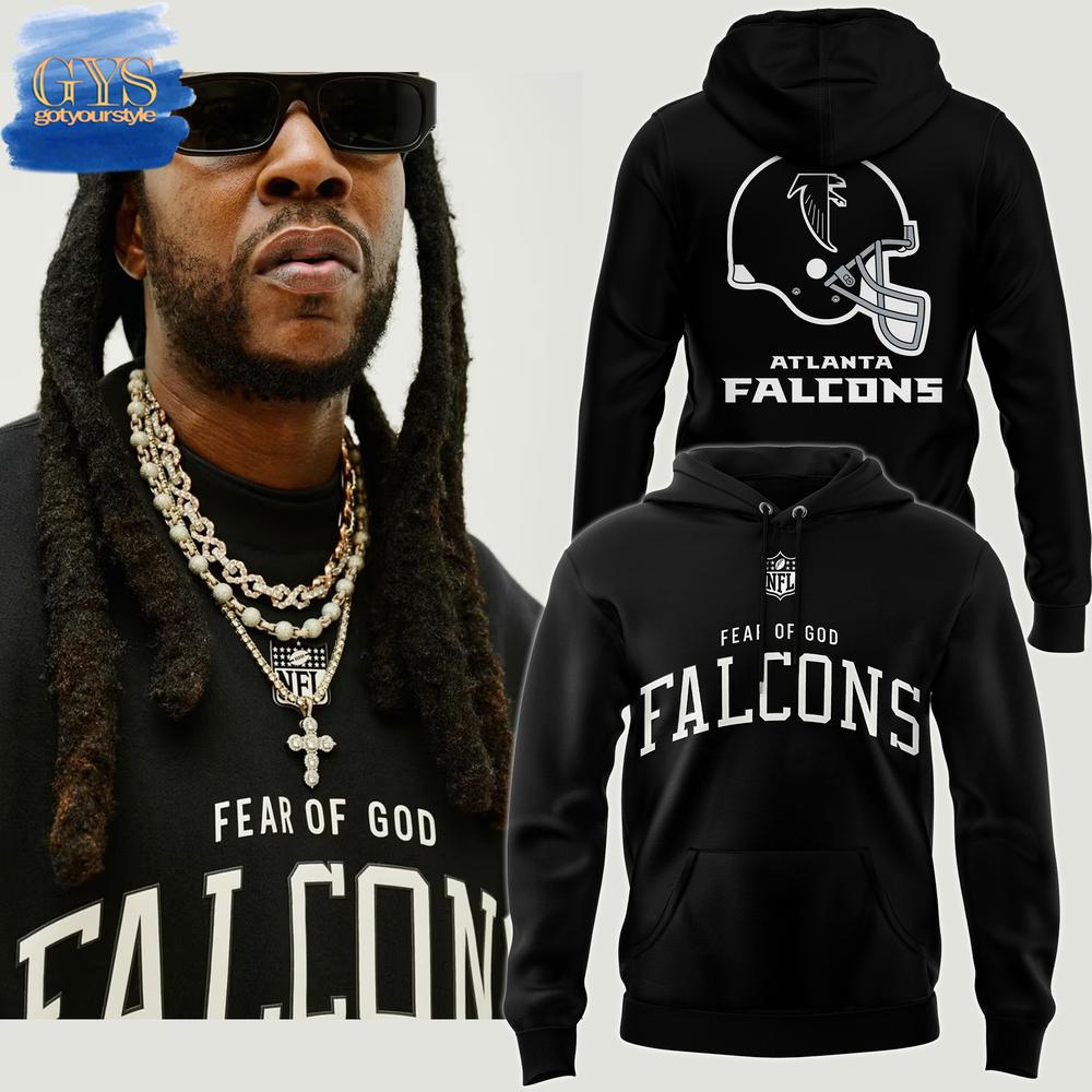 Atlanta Falcons Fear of God x NFL Atlanta Capsule Limited Edition Hoodie Premium Merchandise