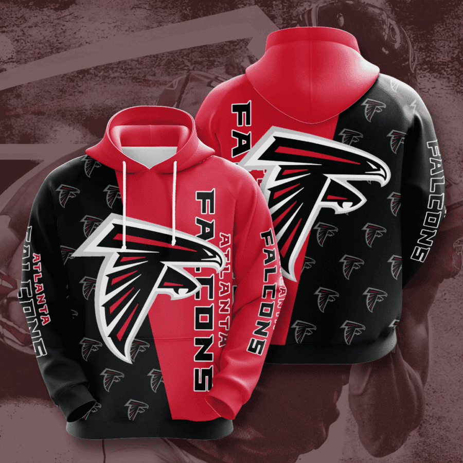 Atlanta Falcons Hoodie  Zip Hoodie Version 2888