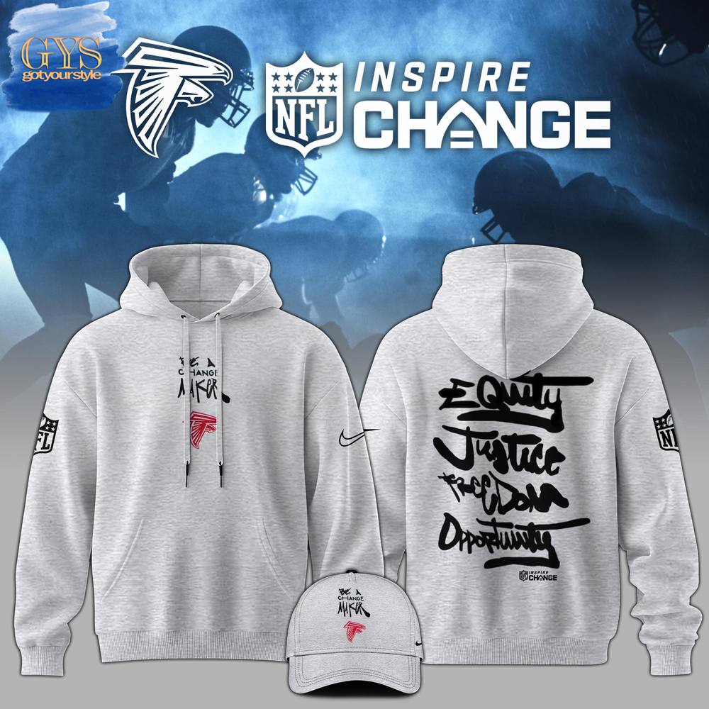 Atlanta Falcons NFL Be A Change Maker Hoodie Premium Merchandise