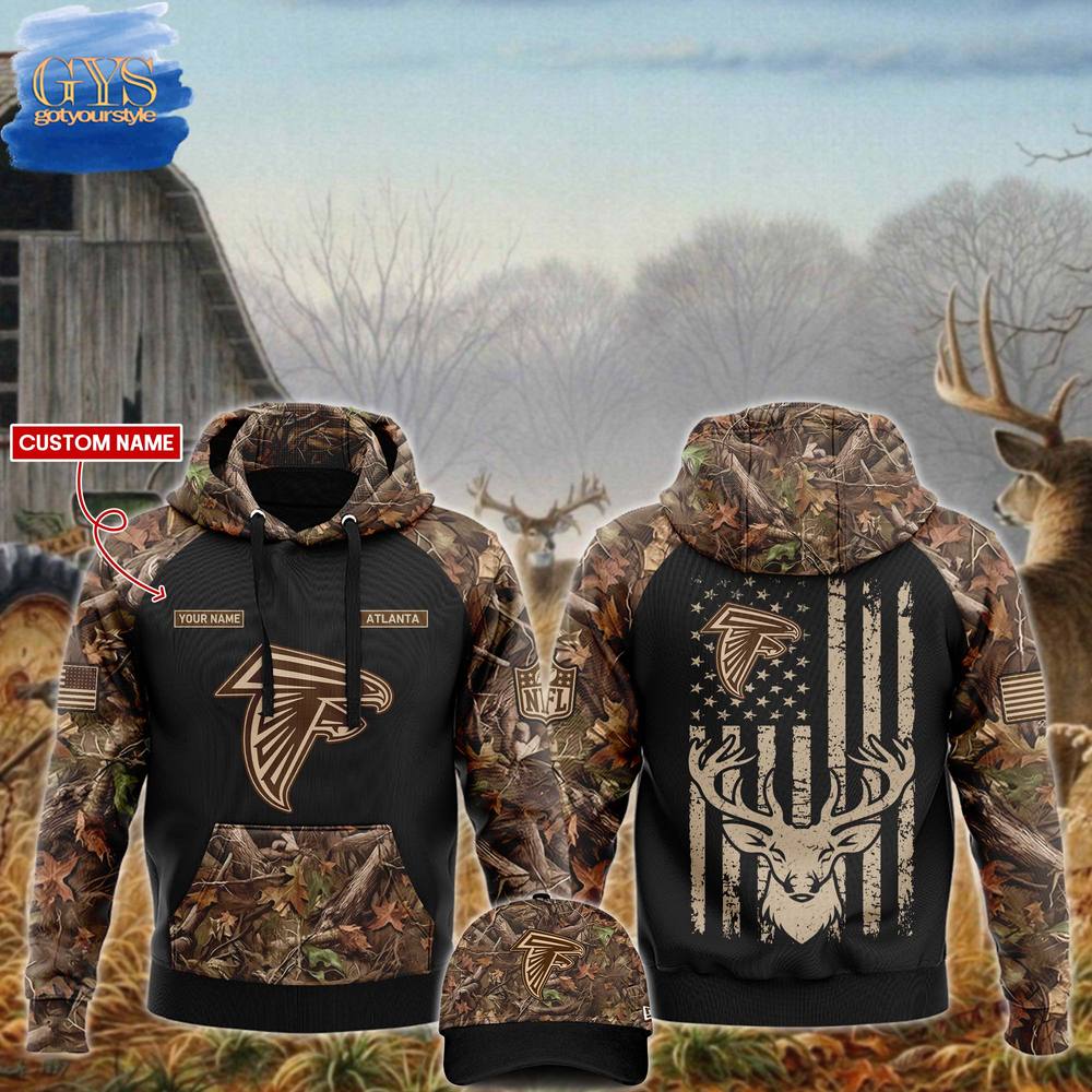 Atlanta Falcons NFL x Hunting 2024 Limited Edition Hoodie