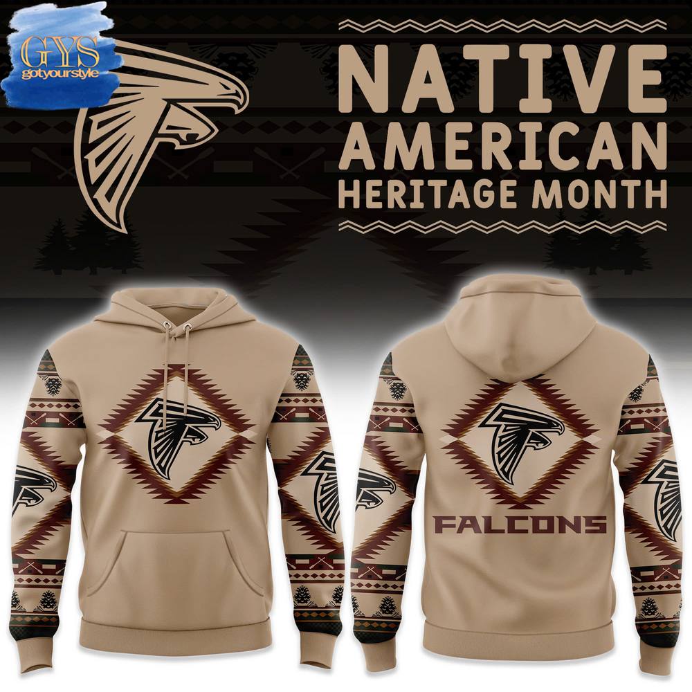 Atlanta Falcons NFL x National Native American Heritage Month Limited Edition Hoodie