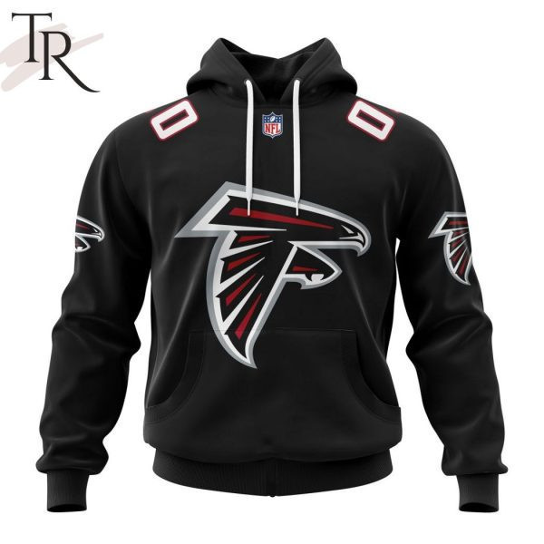 Atlanta Falcons Personalized Name And Number NFL 3D Hoodie