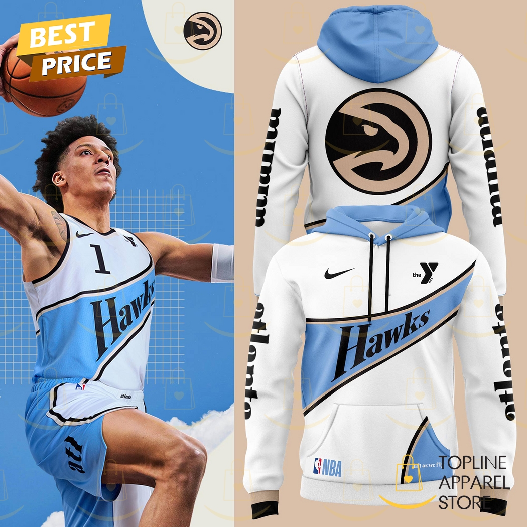 Atlanta Hawks Basketball - Lift As We Fly Hoodie