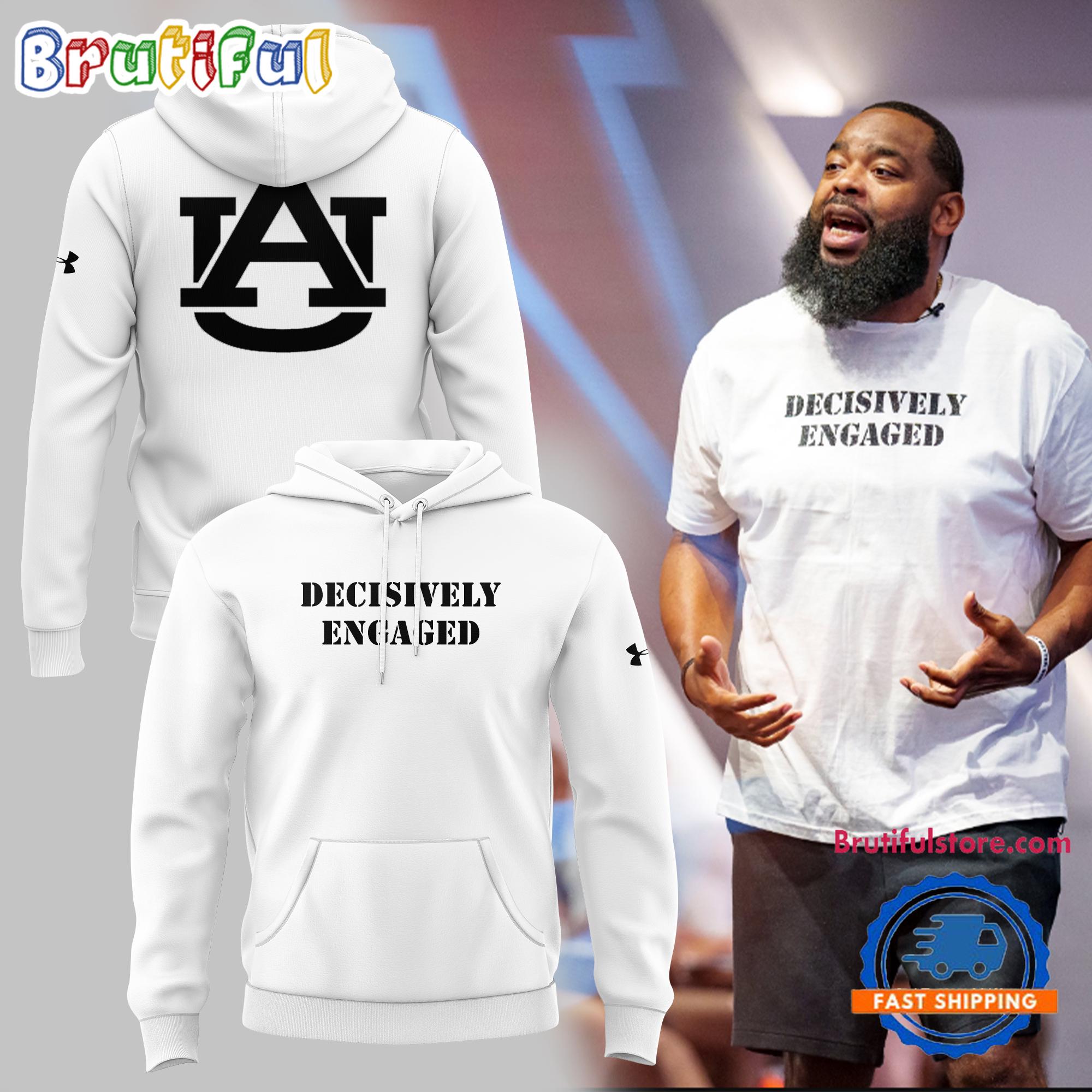 Auburn Tigers Football Decisively Engaged Hoodie
