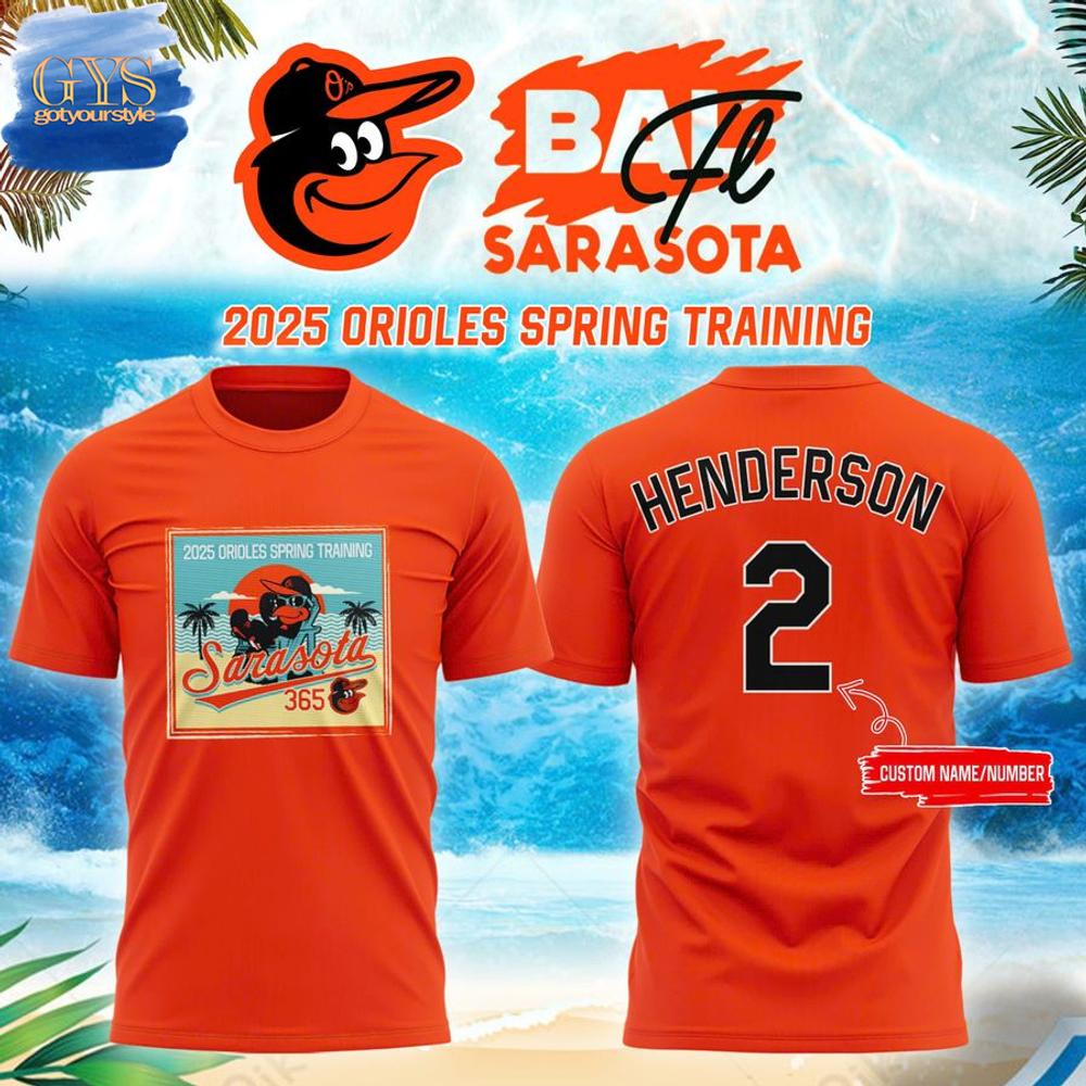 Baltimore Orioles 2025 Orioles Spring Training Premium T-Shirt