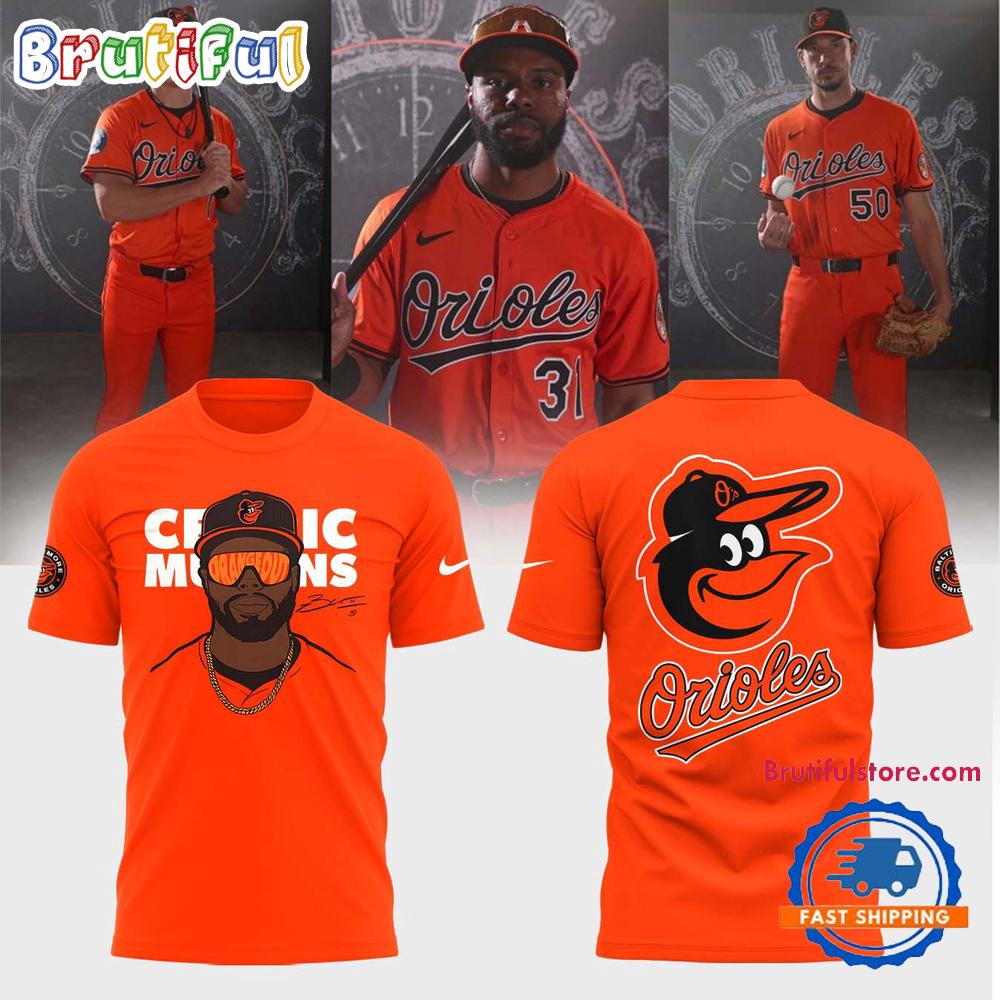 Baltimore Orioles Cedric Mullins 2025 T Shirt