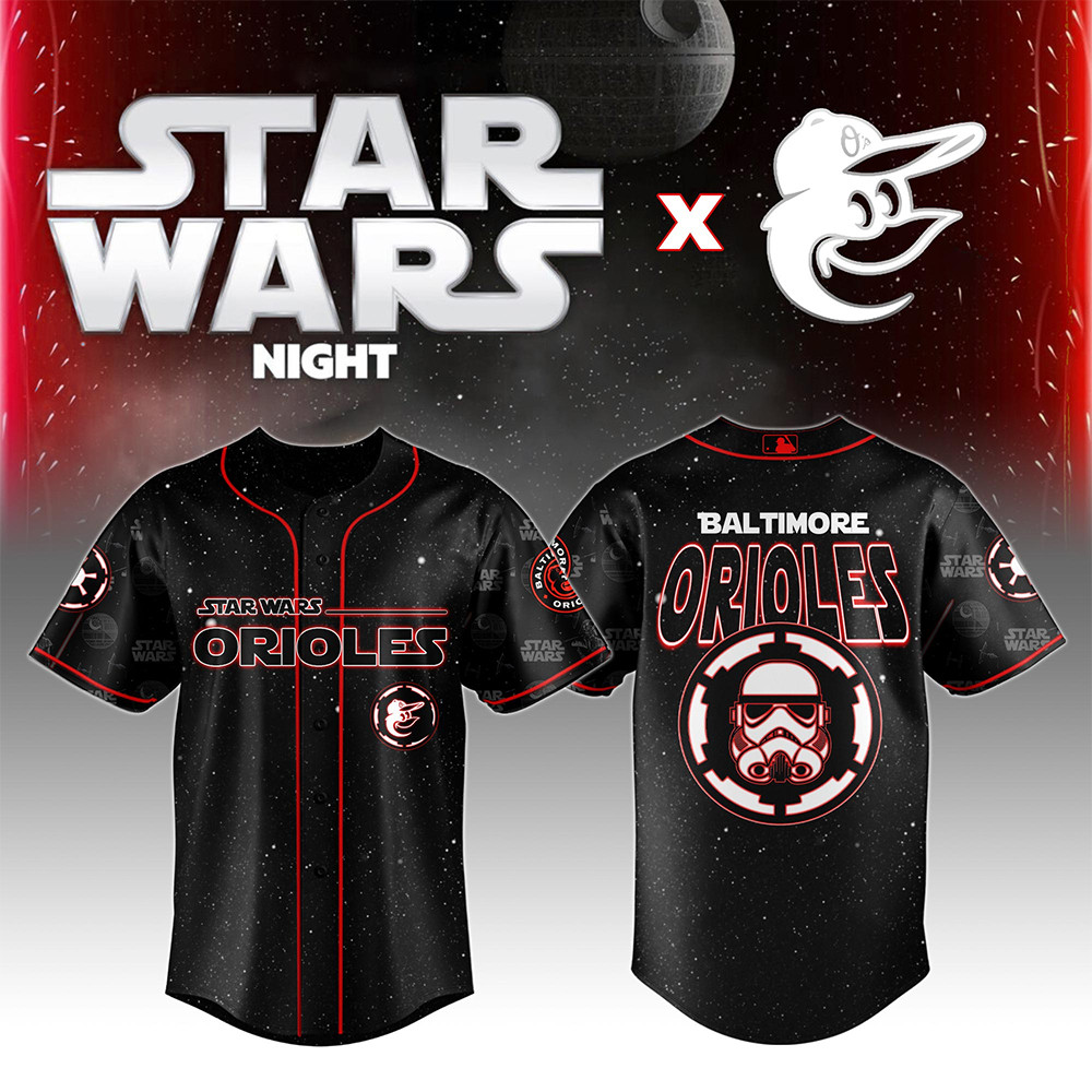 Baltimore Orioles MLB x Star Wars Night Special Edition Jersey Gift Ideas For Baseball Fans