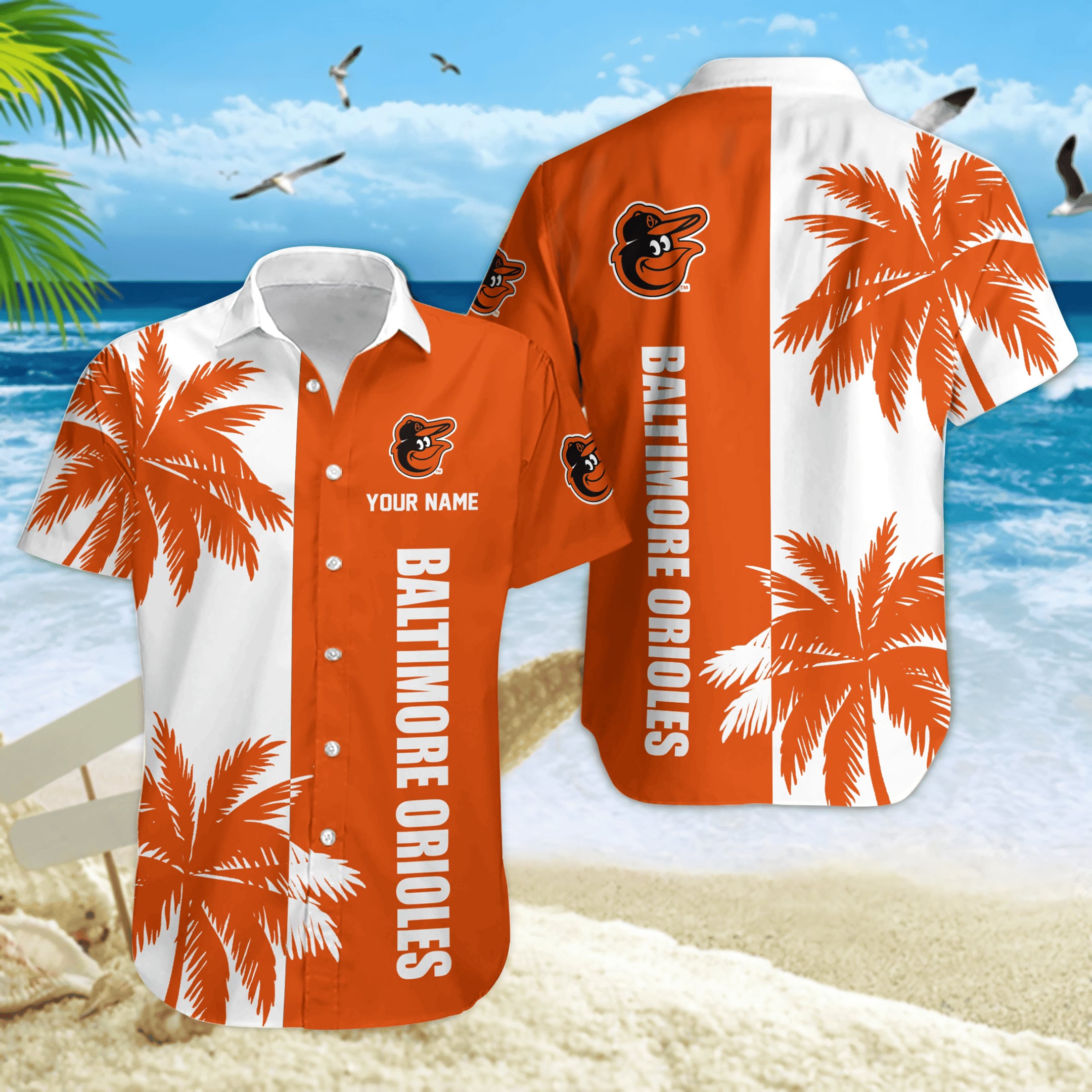 Baltimore Orioles Tropical Vibe Aloha Hawaiian Shirt for Men And Women Premium Merchandise