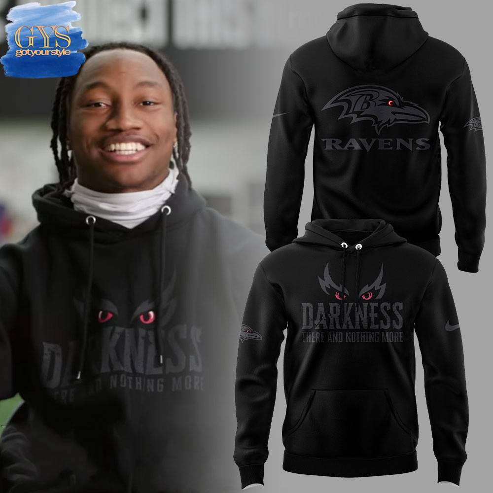 Baltimore Ravens Darkness Mode Limited Edition Hoodie Premium Merchandise