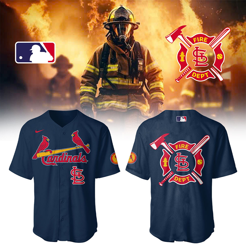 Baseball x Firefighter Appreciation Night Jersey Baseball Team Gift Ideas