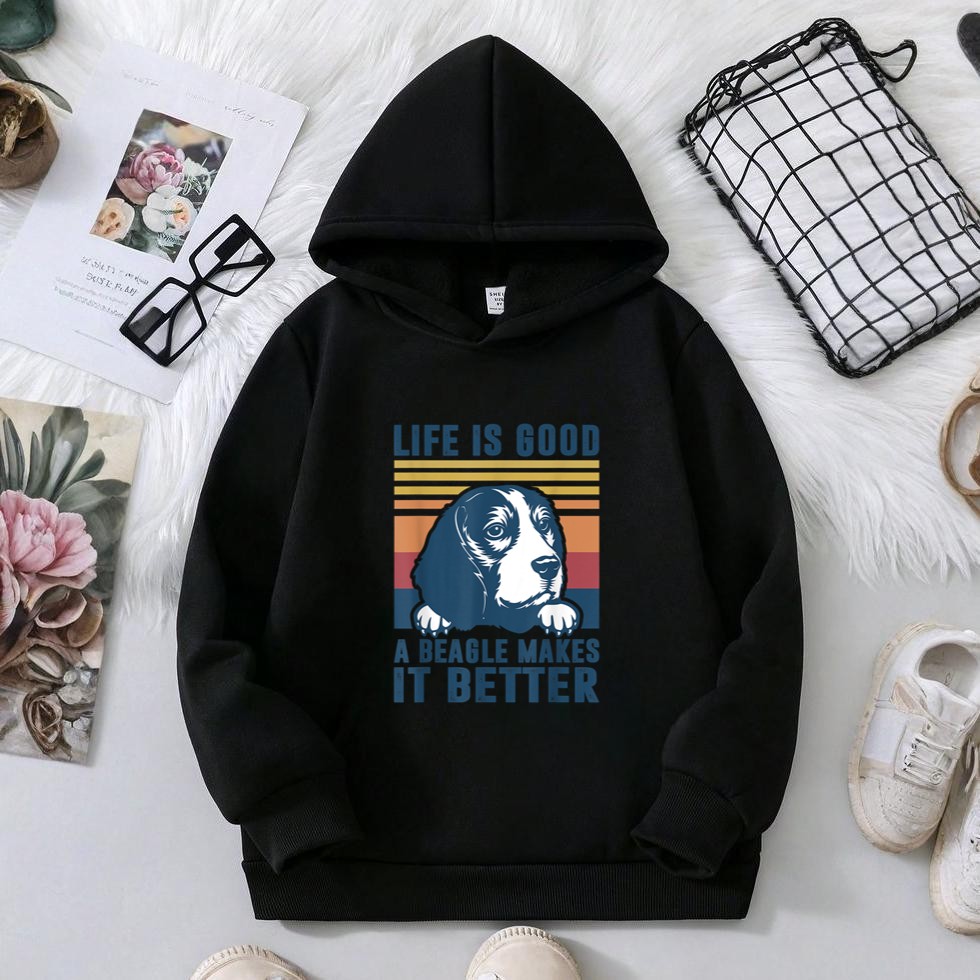 Beagle Gifts For Men Women Beagle Dog Mom Dad Beagle Hoodie