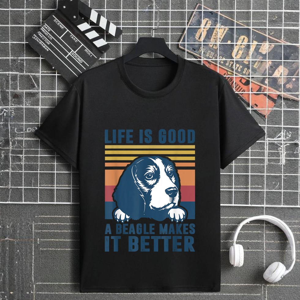 Beagle Gifts For Men Women Beagle Dog Mom Dad Beagle T-Shirt