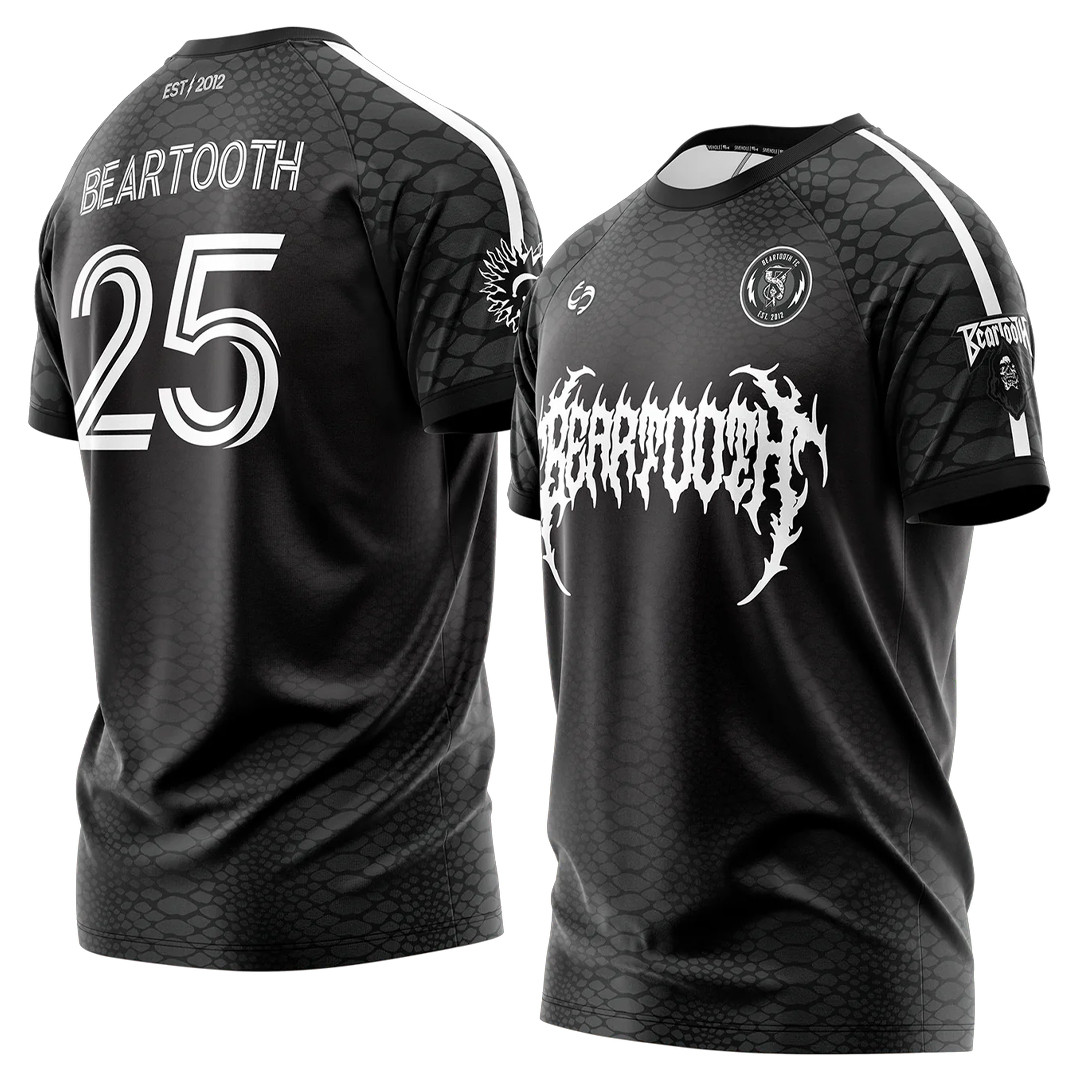 Beartooth Band 2025 Black Soccer Jersey Special Gift For Fans