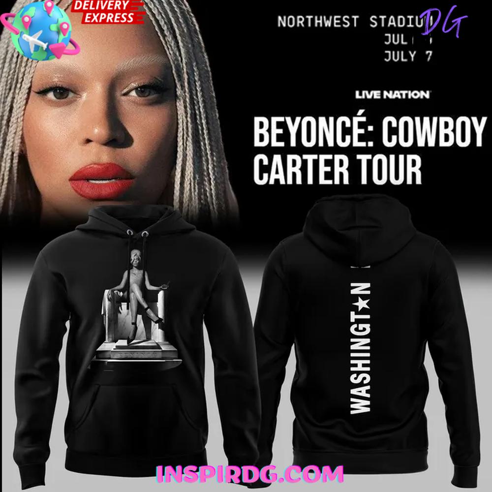 BeyoncÃ© x Washington DC 2025 Black Special Hoodie Premium Merchandises