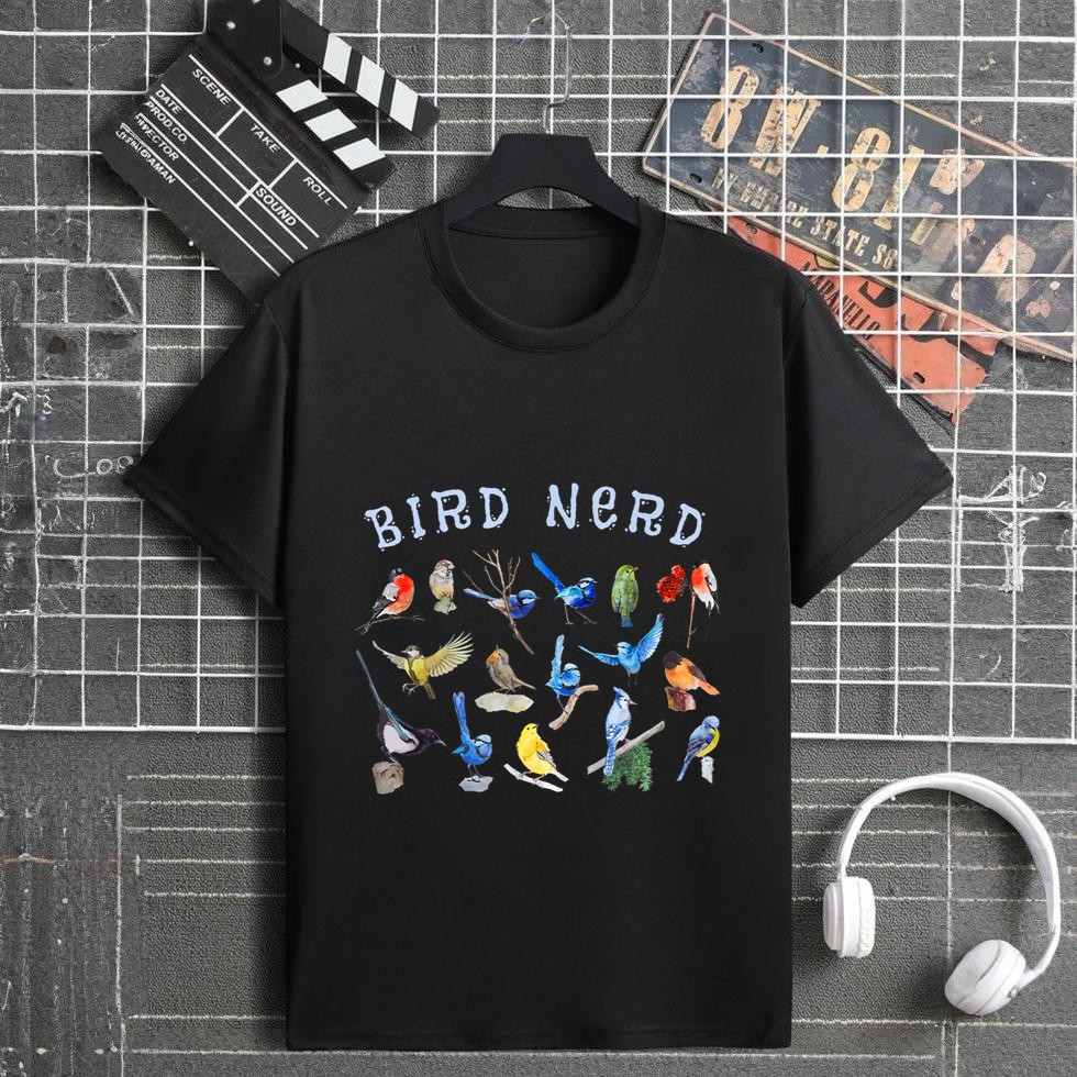 Bird Watching Nerd Birdwatching Birds Lover Cute Funny Gift T-Shirt