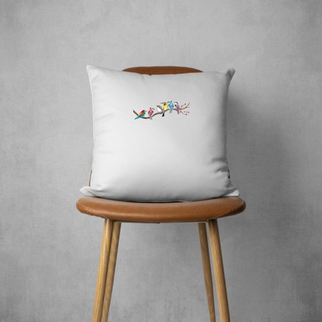 Birds On A Branch Birding Bird Watching Bird Watcher Pillows