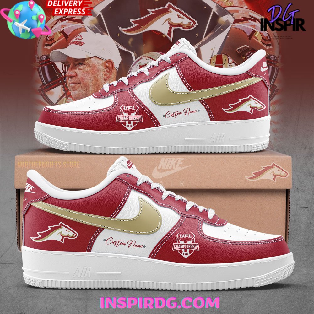 Birmingham Stallions UFL Championship 2025 Air Force 1